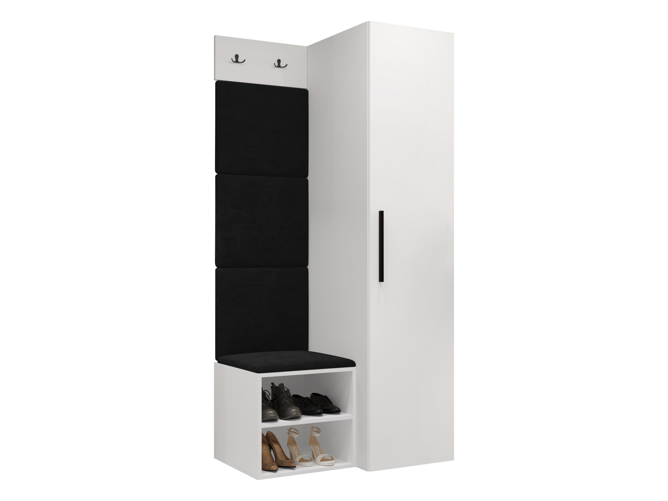 Előszoba garnitúra Nitos III (Fehér)