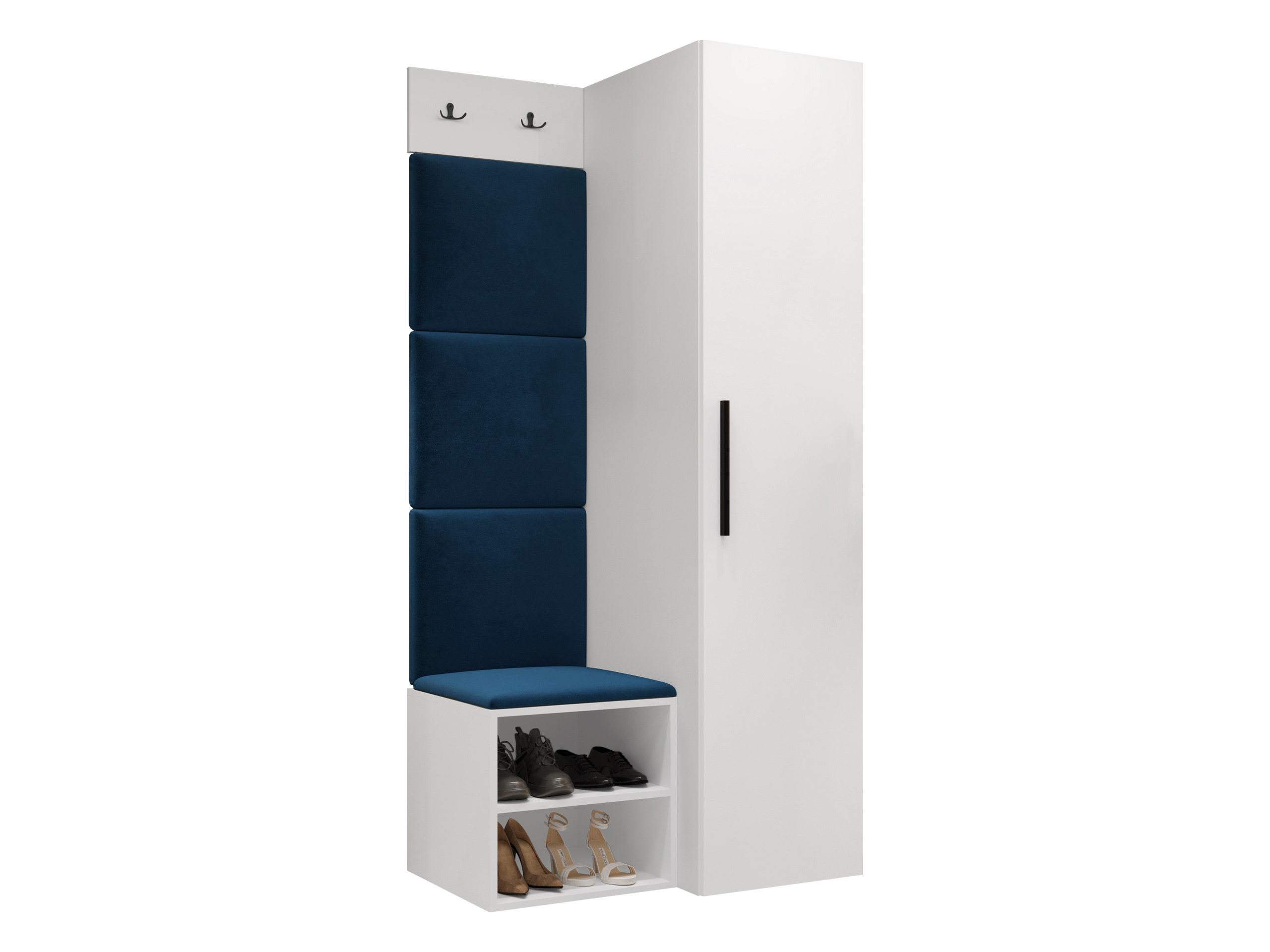 Előszoba garnitúra Nitos III (Fehér)