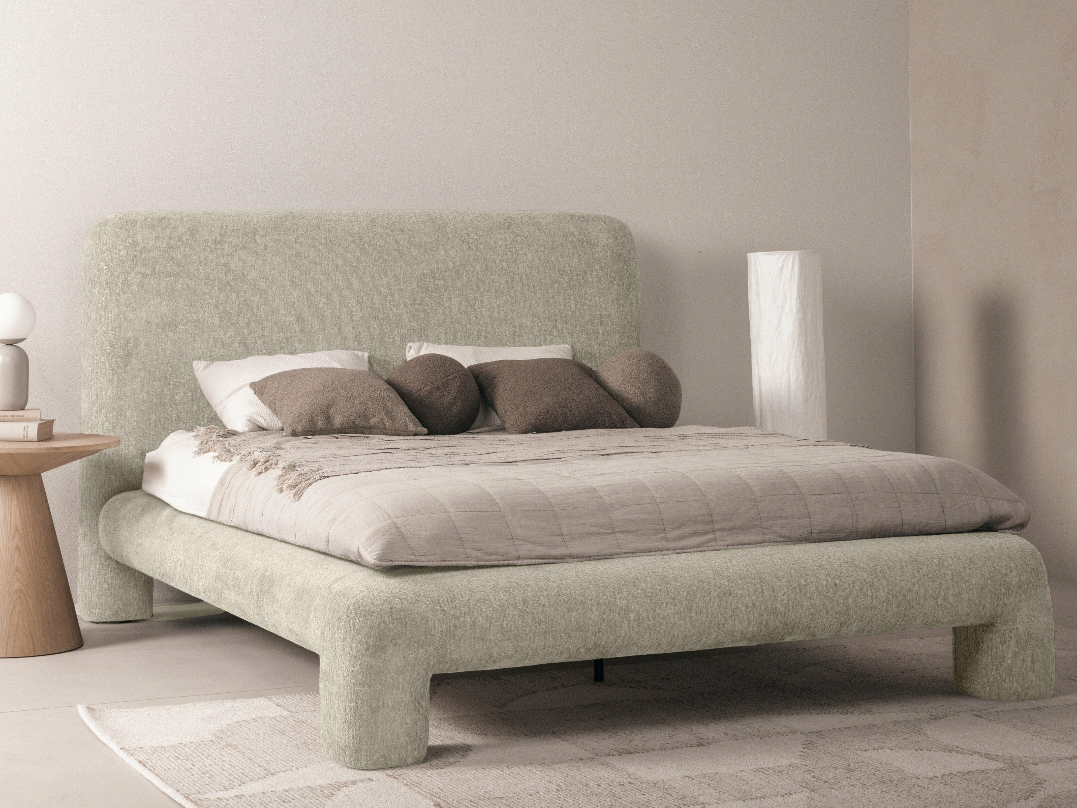 Ágy Burleson 501 (Világosszürke)