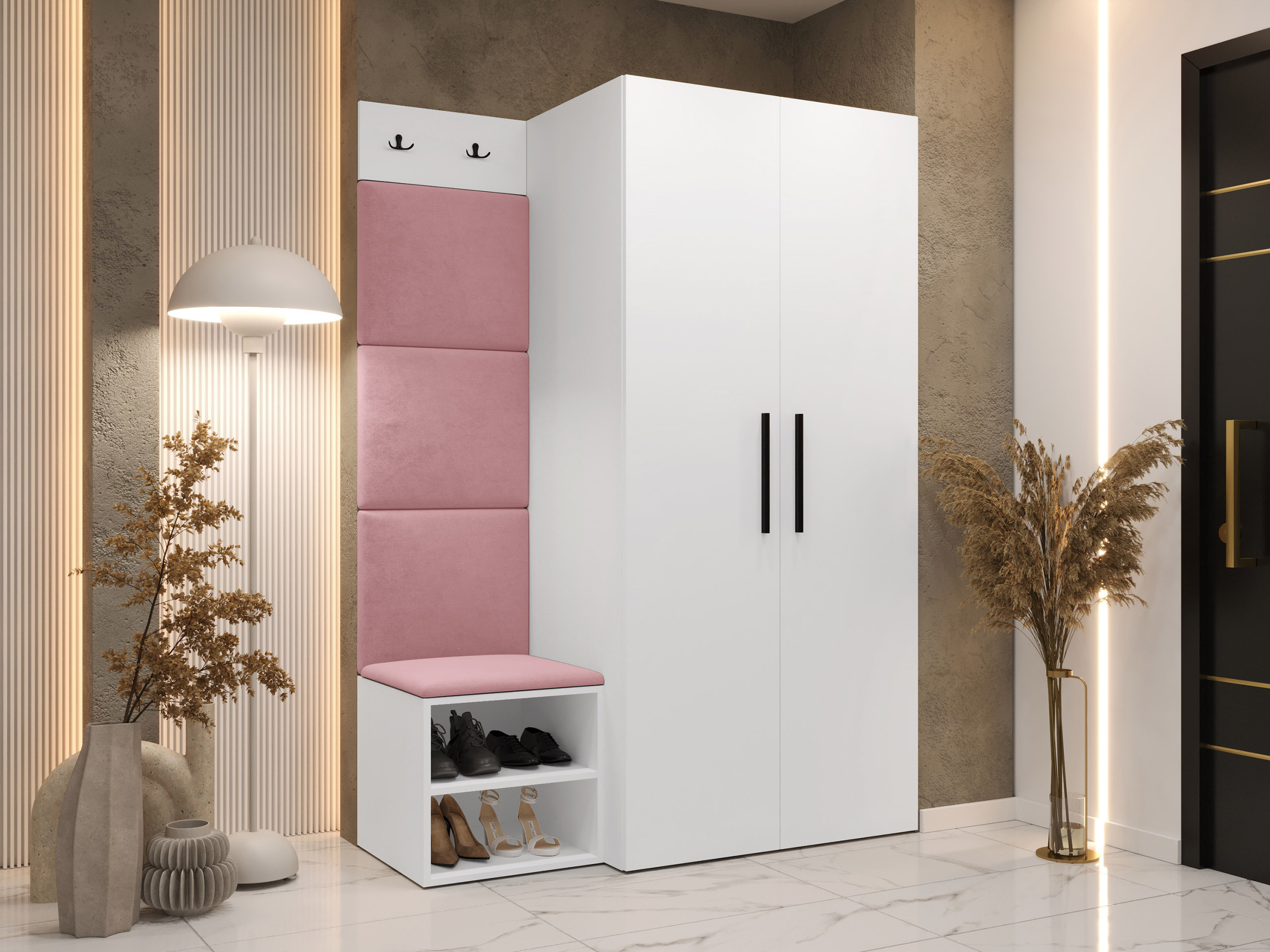 Előszoba garnitúra Hartford 523 (Fehér)