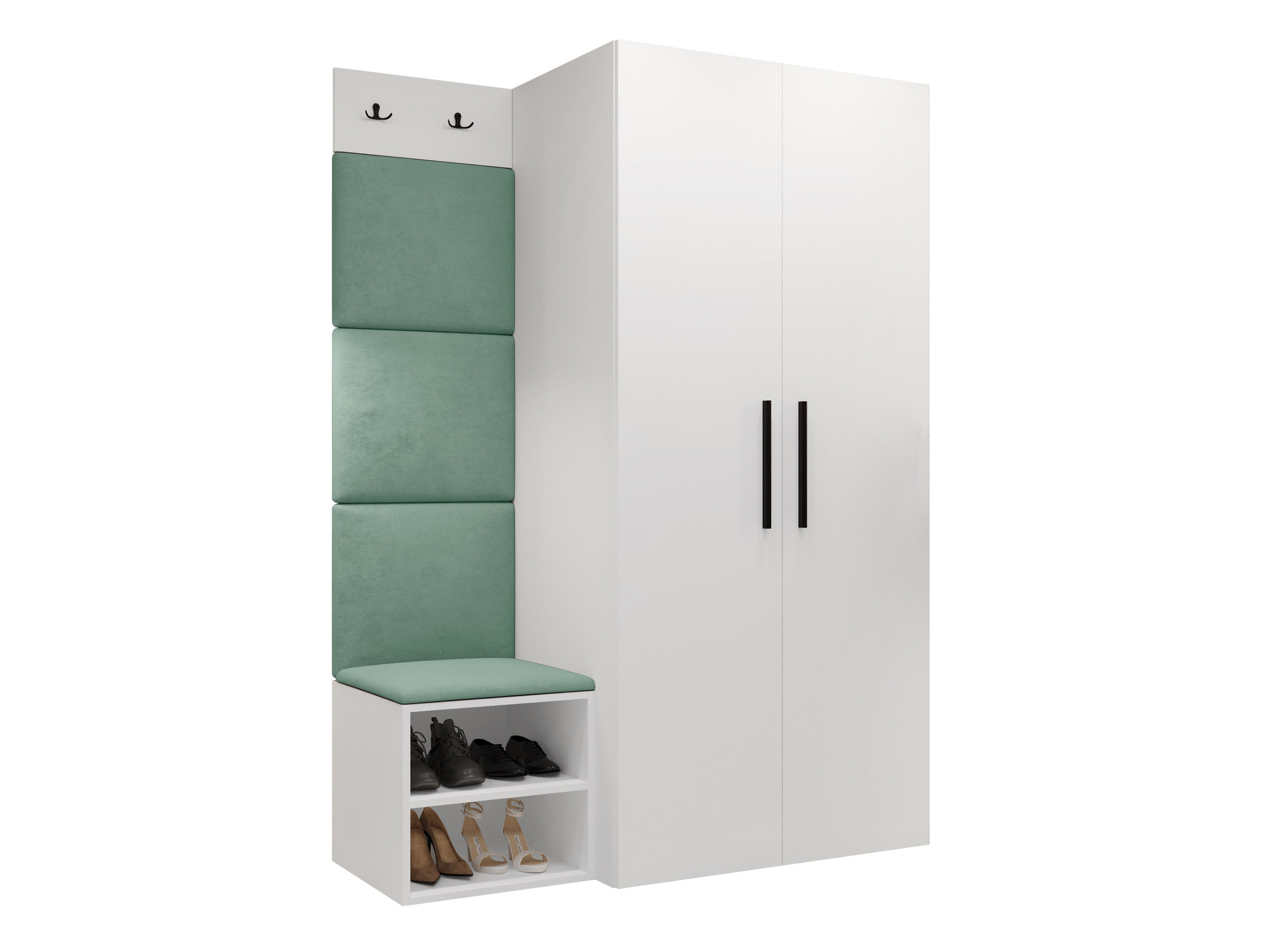 Előszoba garnitúra Hartford 523 (Fehér)