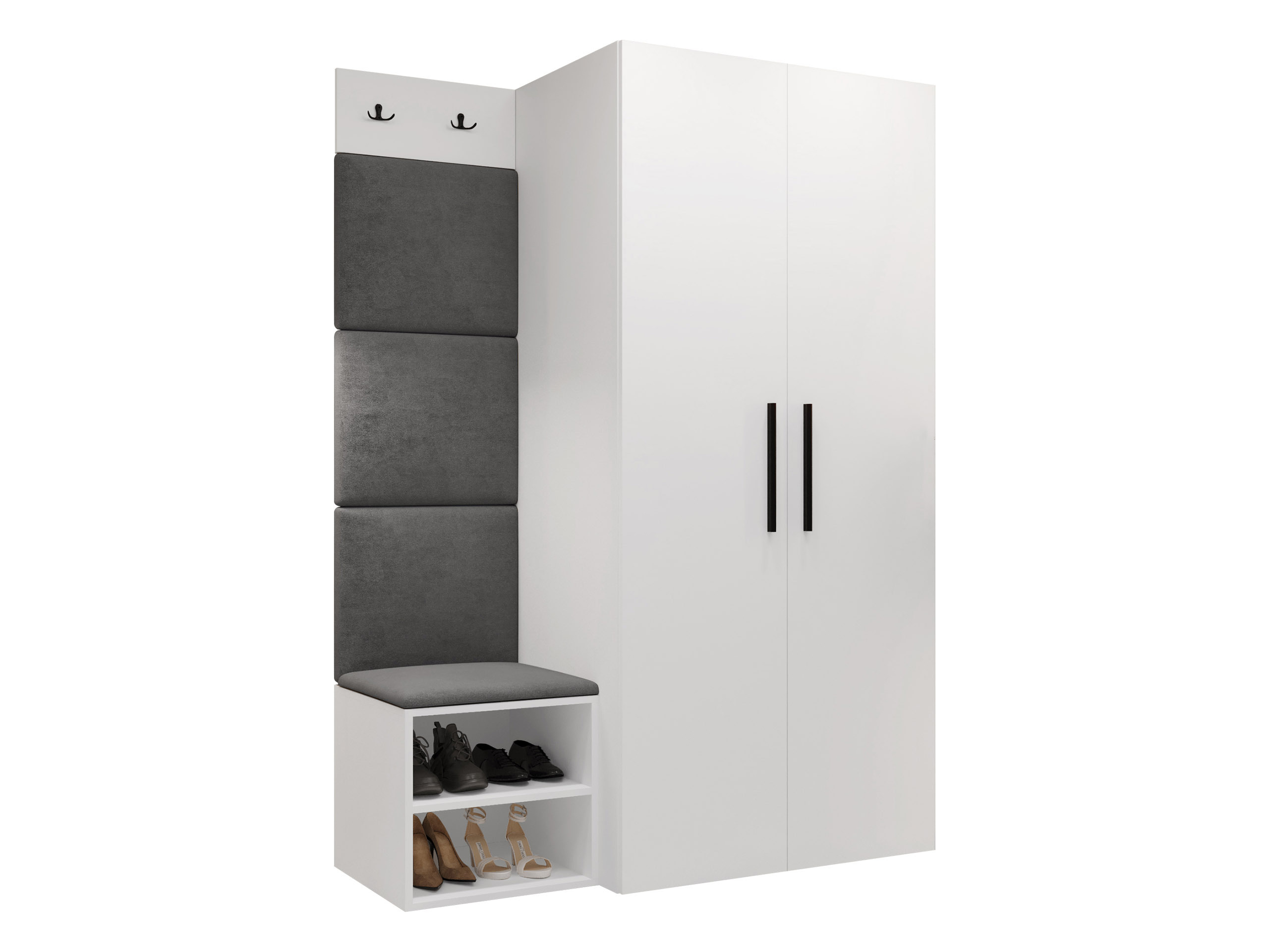 Előszoba garnitúra Hartford 523 (Fehér)