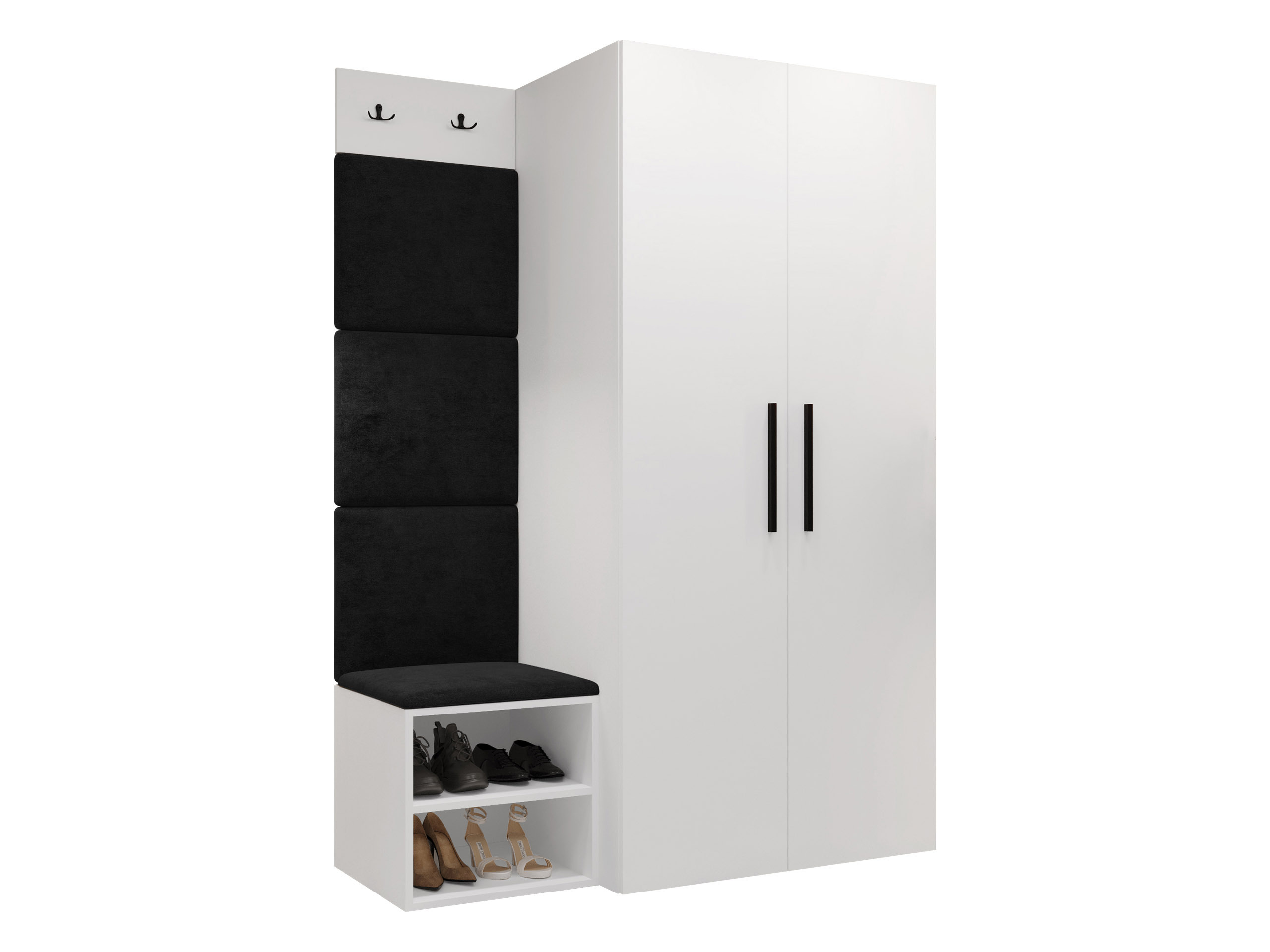 Előszoba garnitúra Hartford 523 (Fehér)