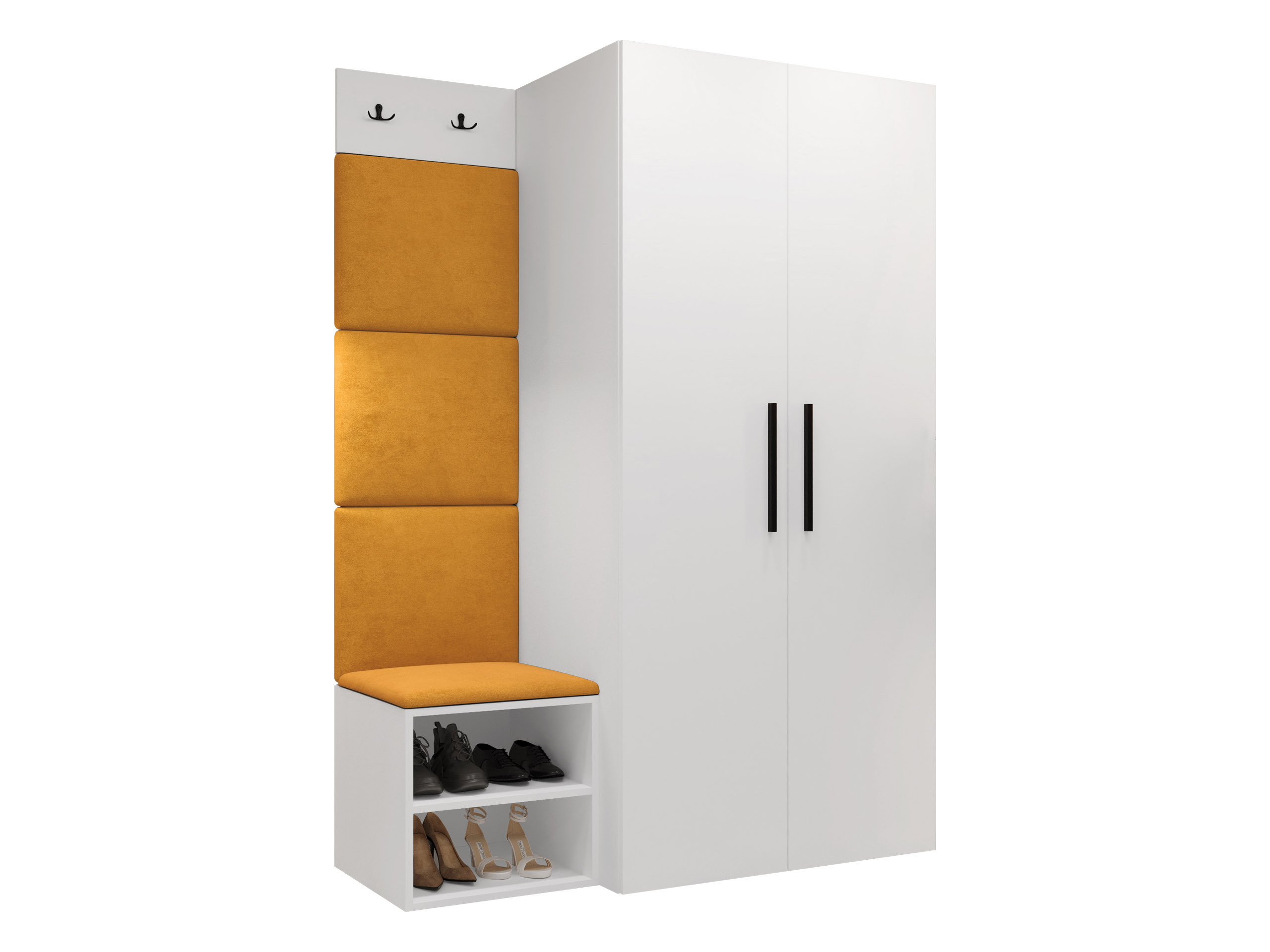 Előszoba garnitúra Hartford 523 (Fehér)