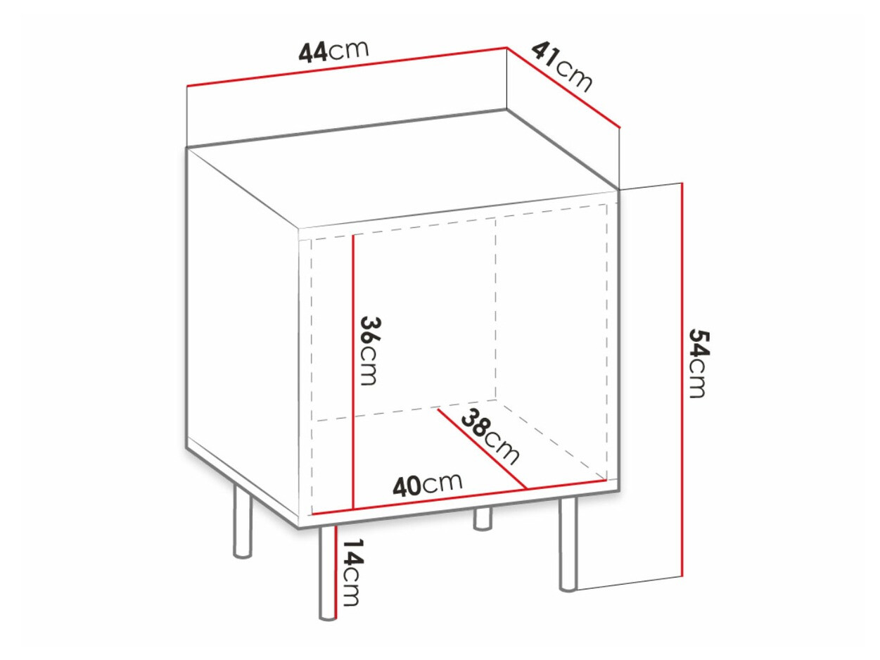 Éjjeliszekrény szett SH11174