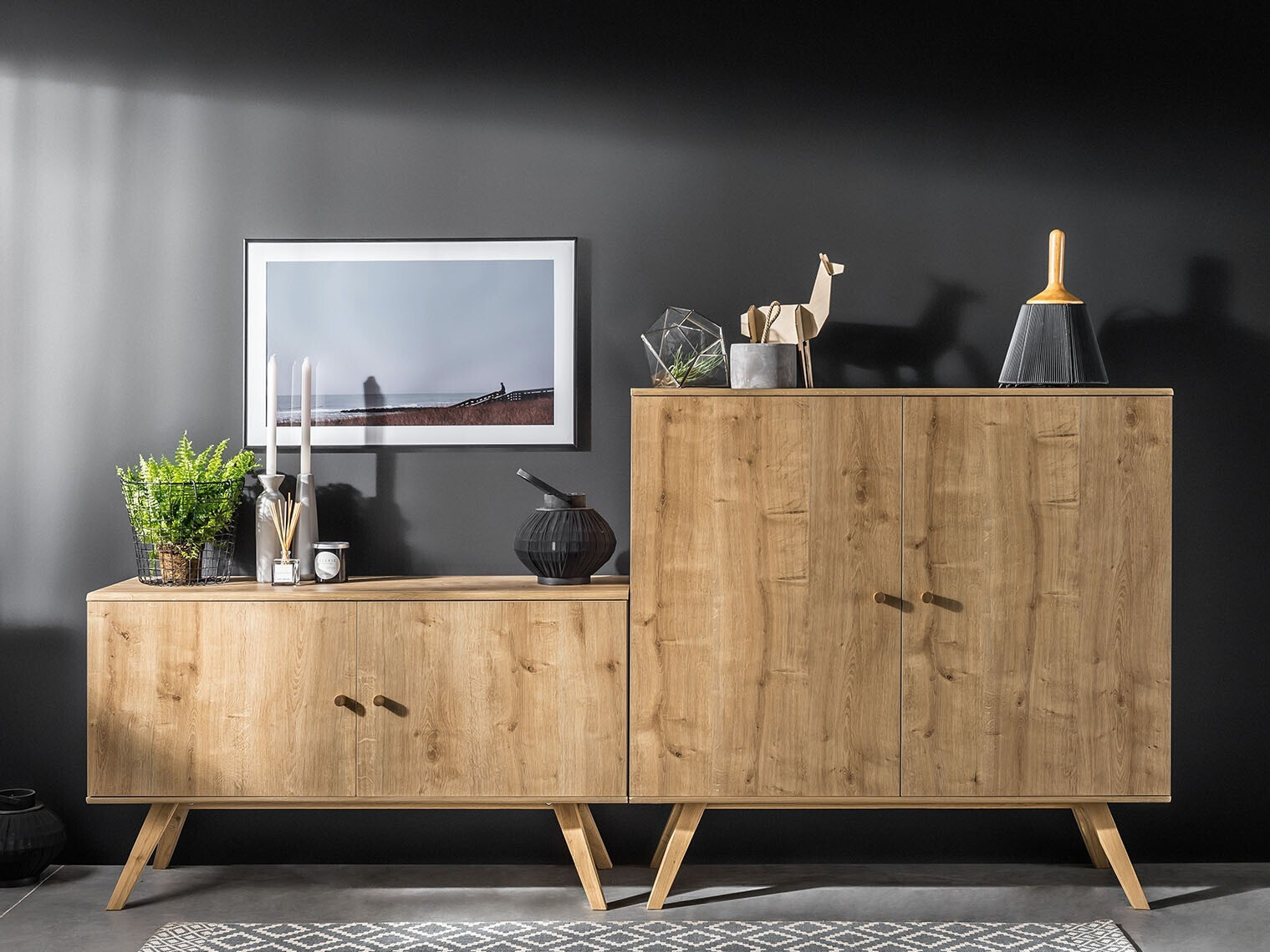 Nappali szett Ruvruvi 121 (Tölgy)