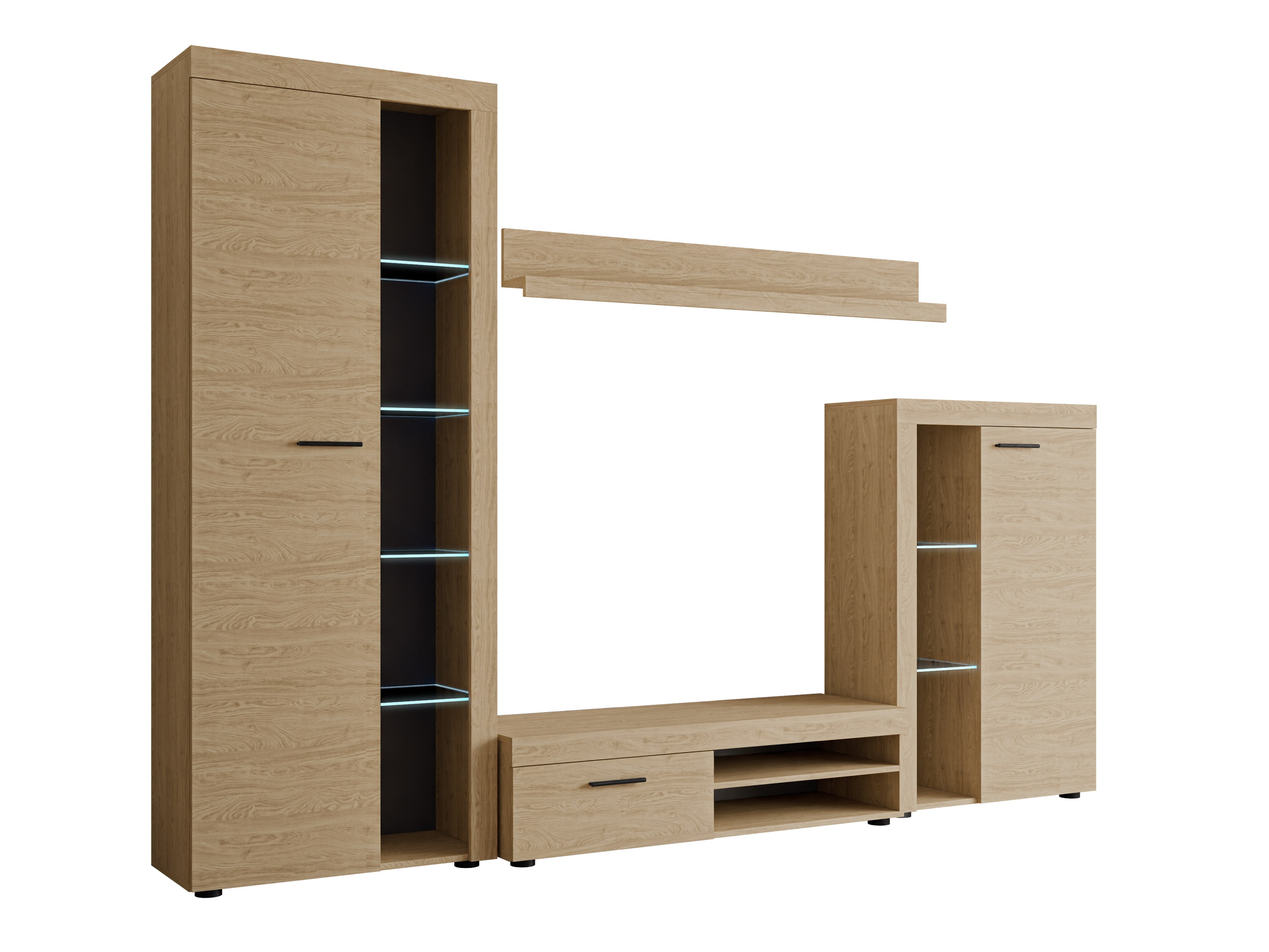 Nappali szett Tucson 103 (Tölgy)