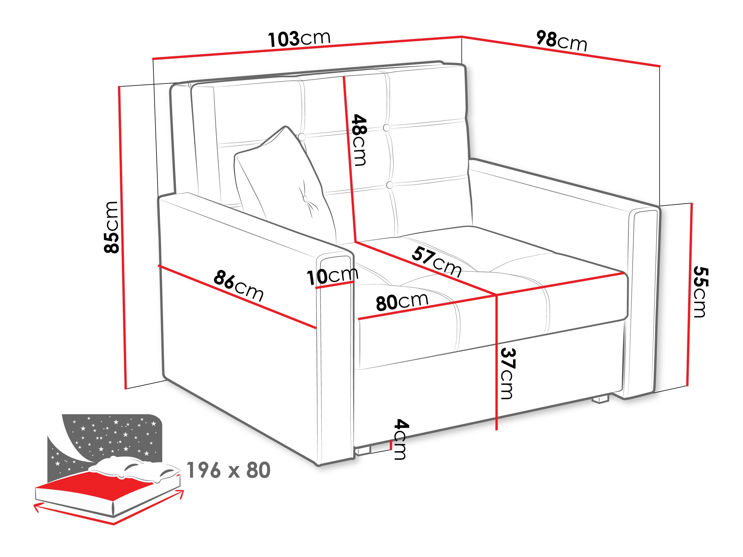 Fotel Seruna I (Nazar 225.06)
