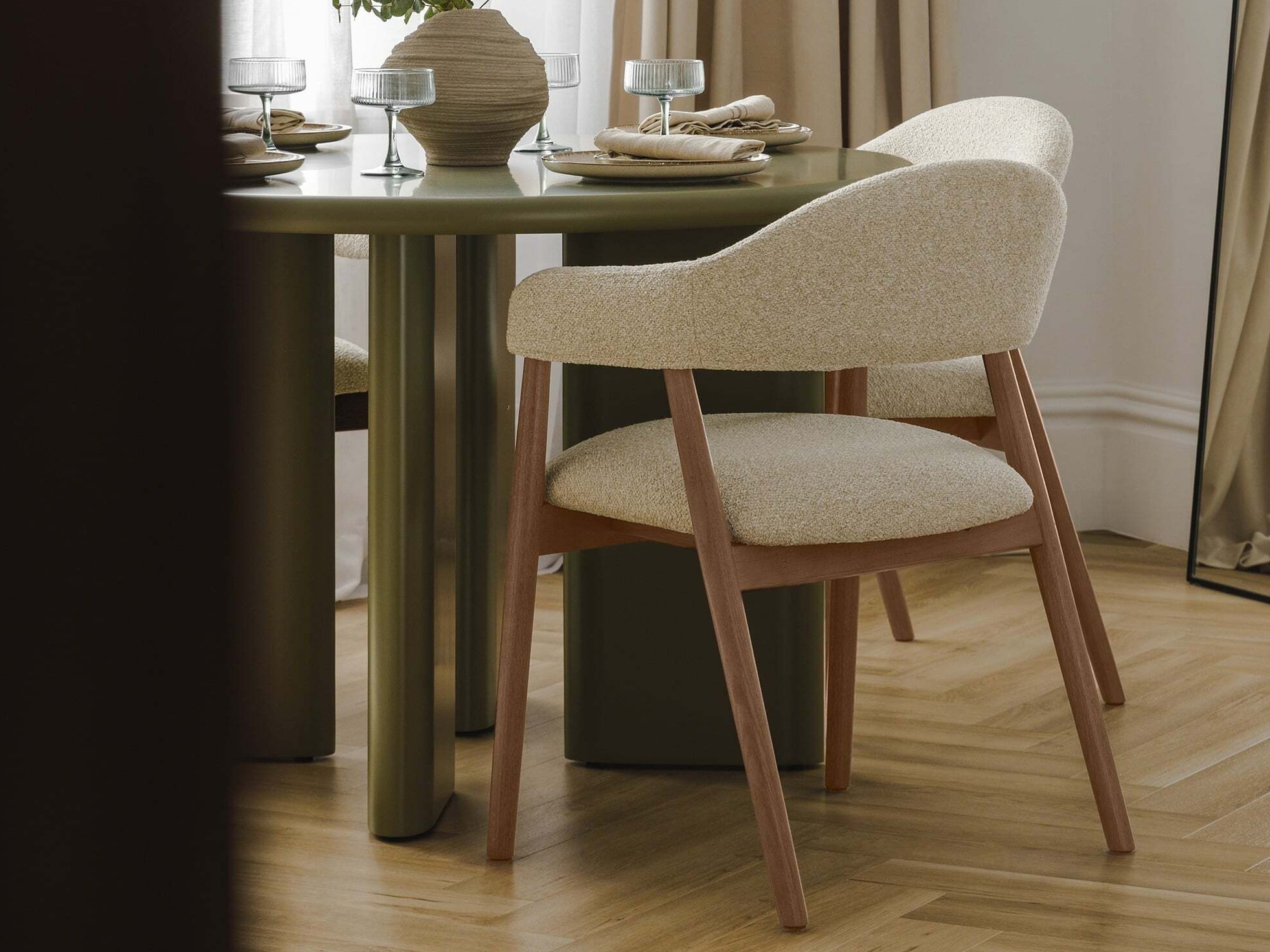 Szék Burleson 330 (Bézs + Dió)