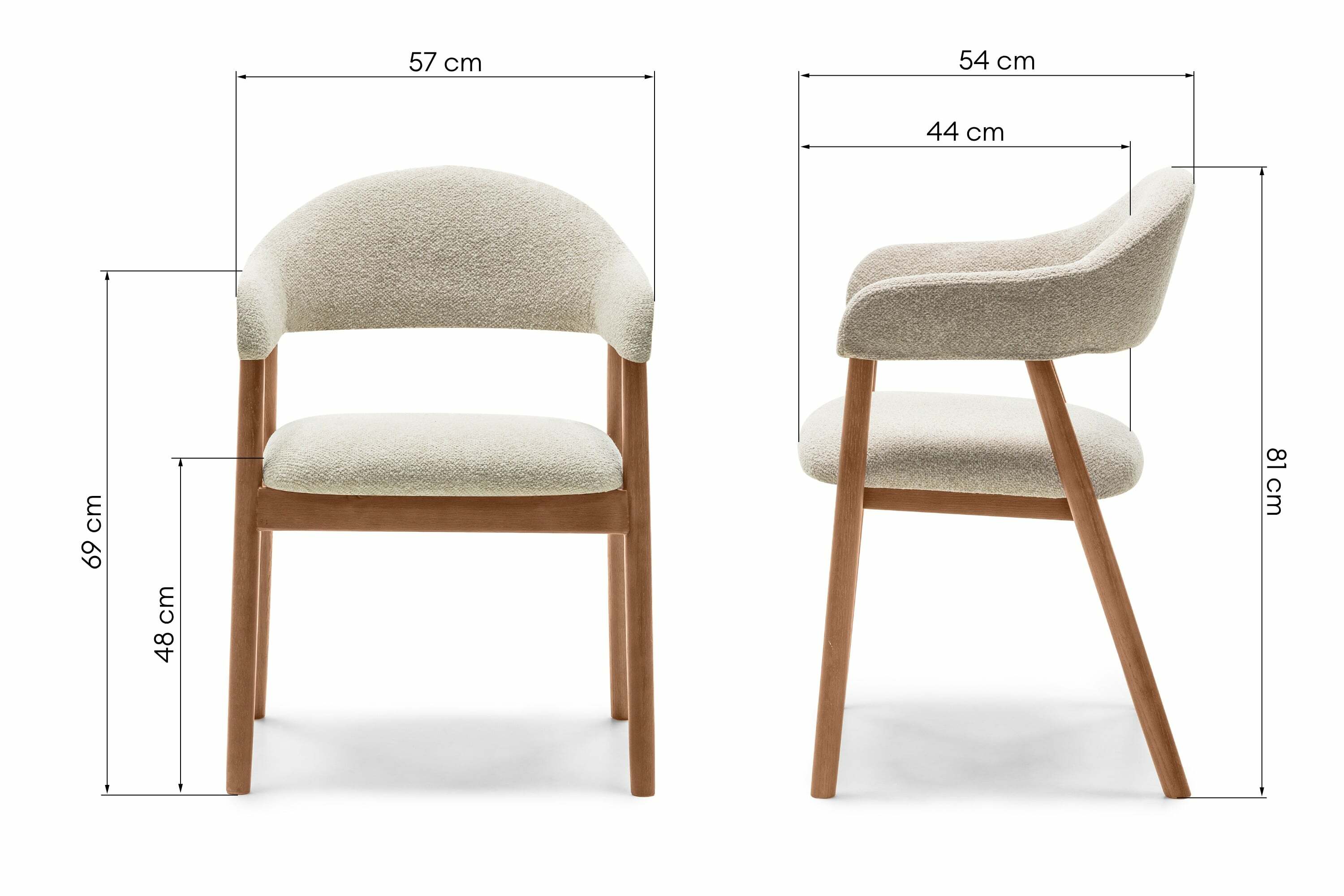 Szék Burleson 330 (Bézs + Dió)