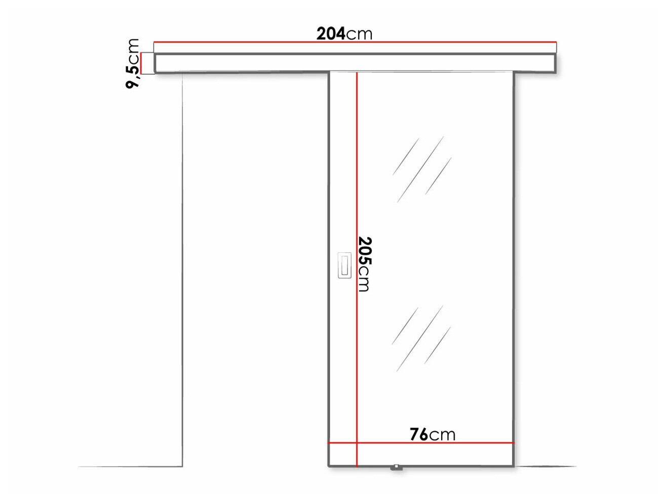 Tolóajtók SH11199 sérült csomagolással