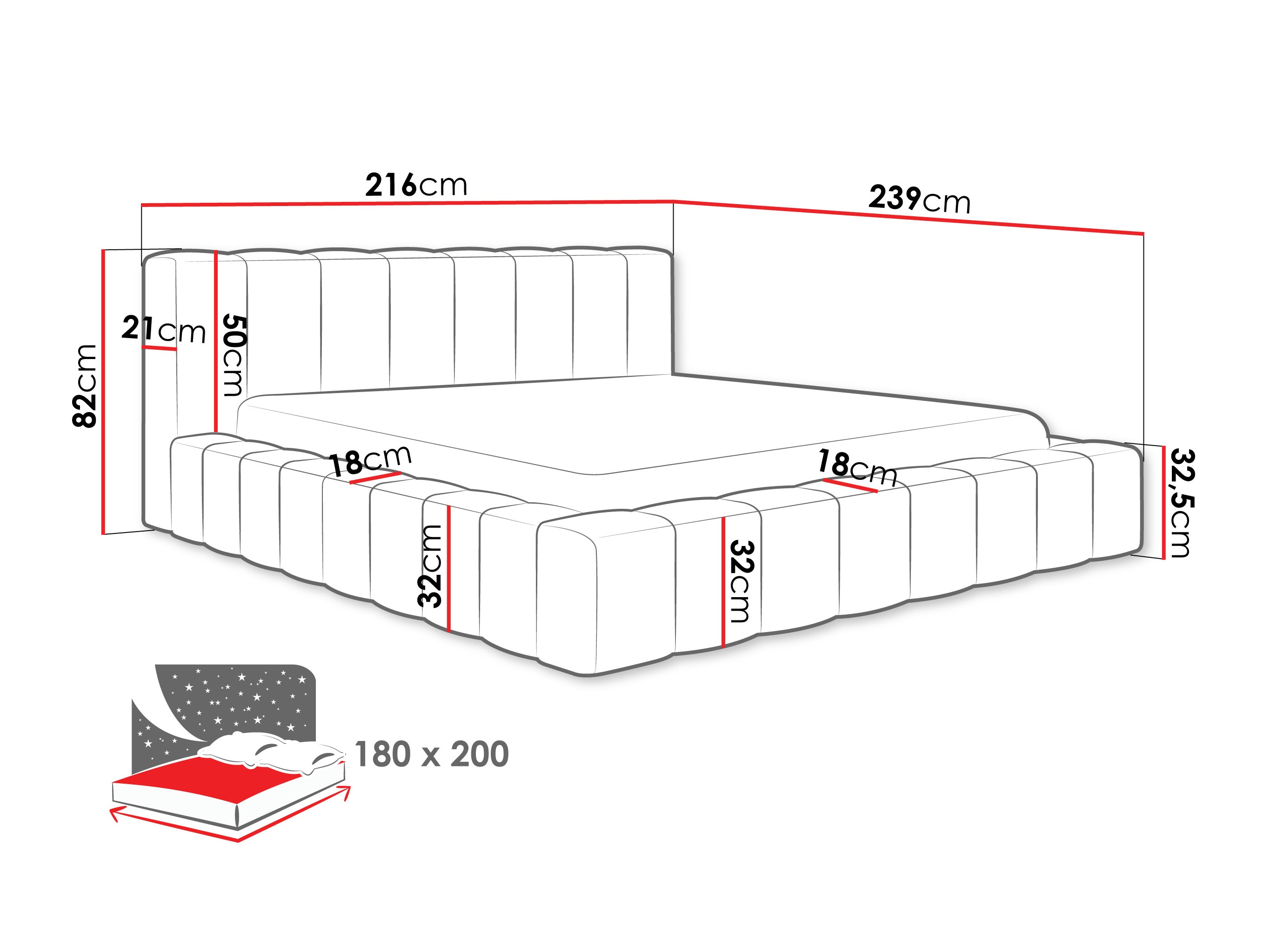 Ágy Hesperia 125 (Kronos 38)