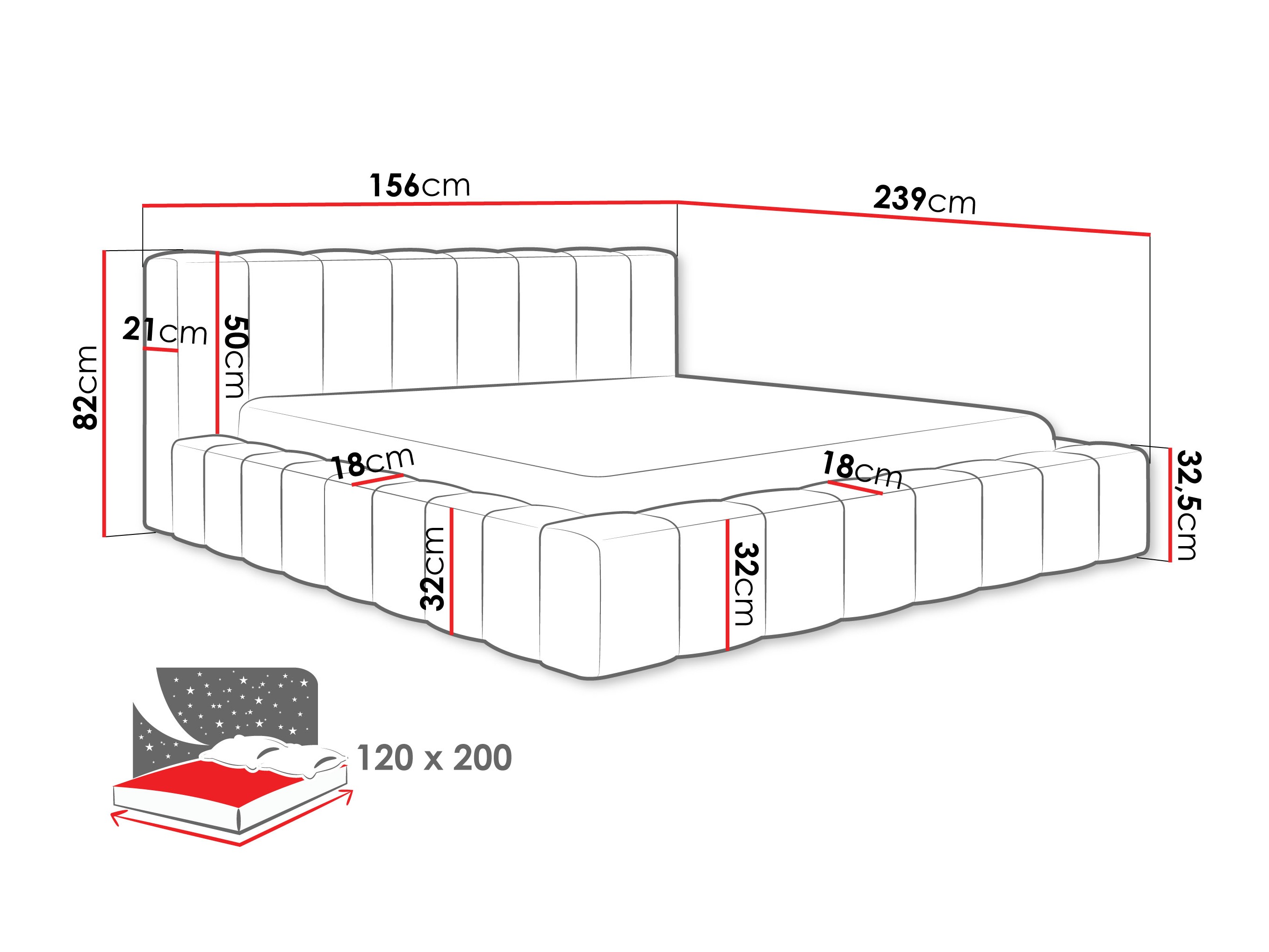 Ágy Hesperia 125 (Paros 02)