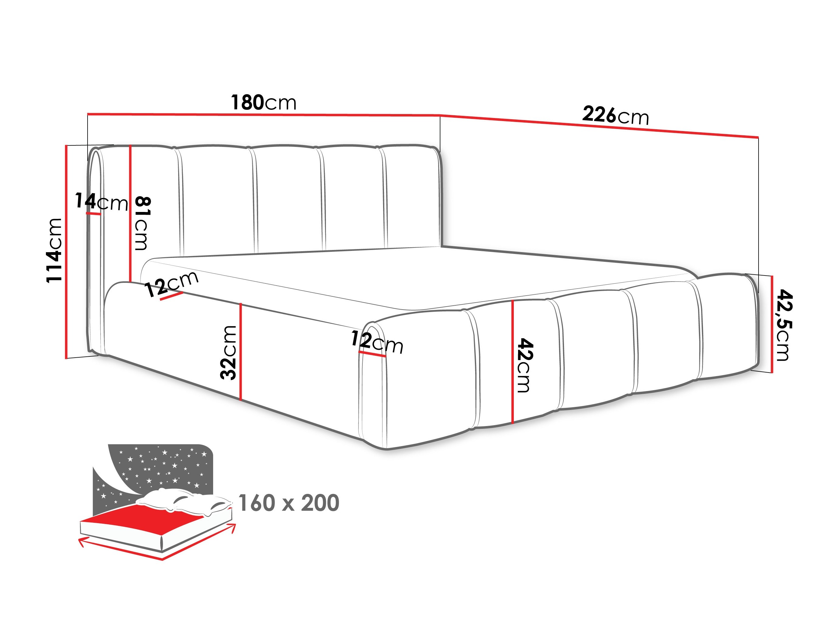 Ágy Clario (Kronos 35)