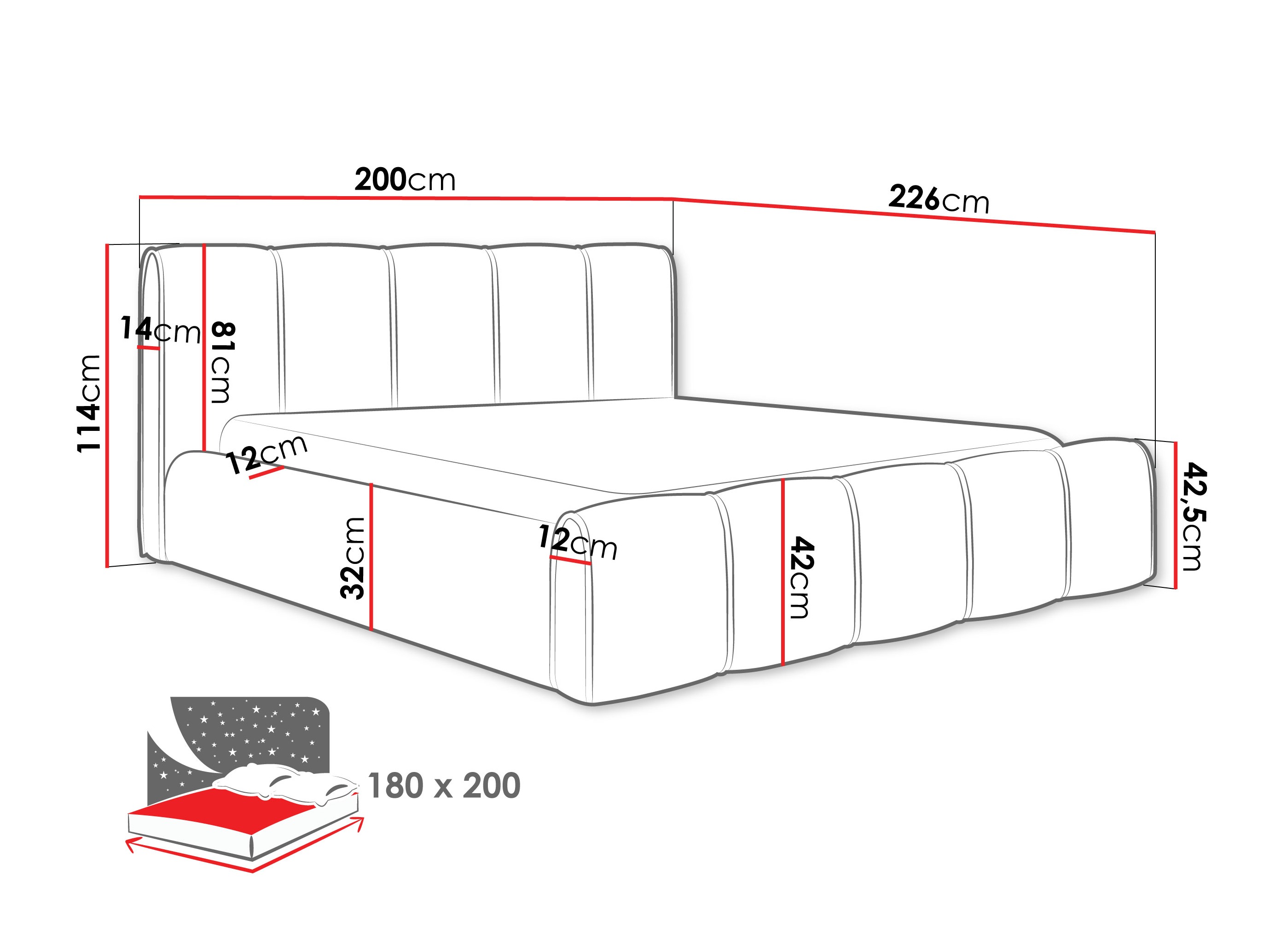 Ágy Clario (Paros 02)