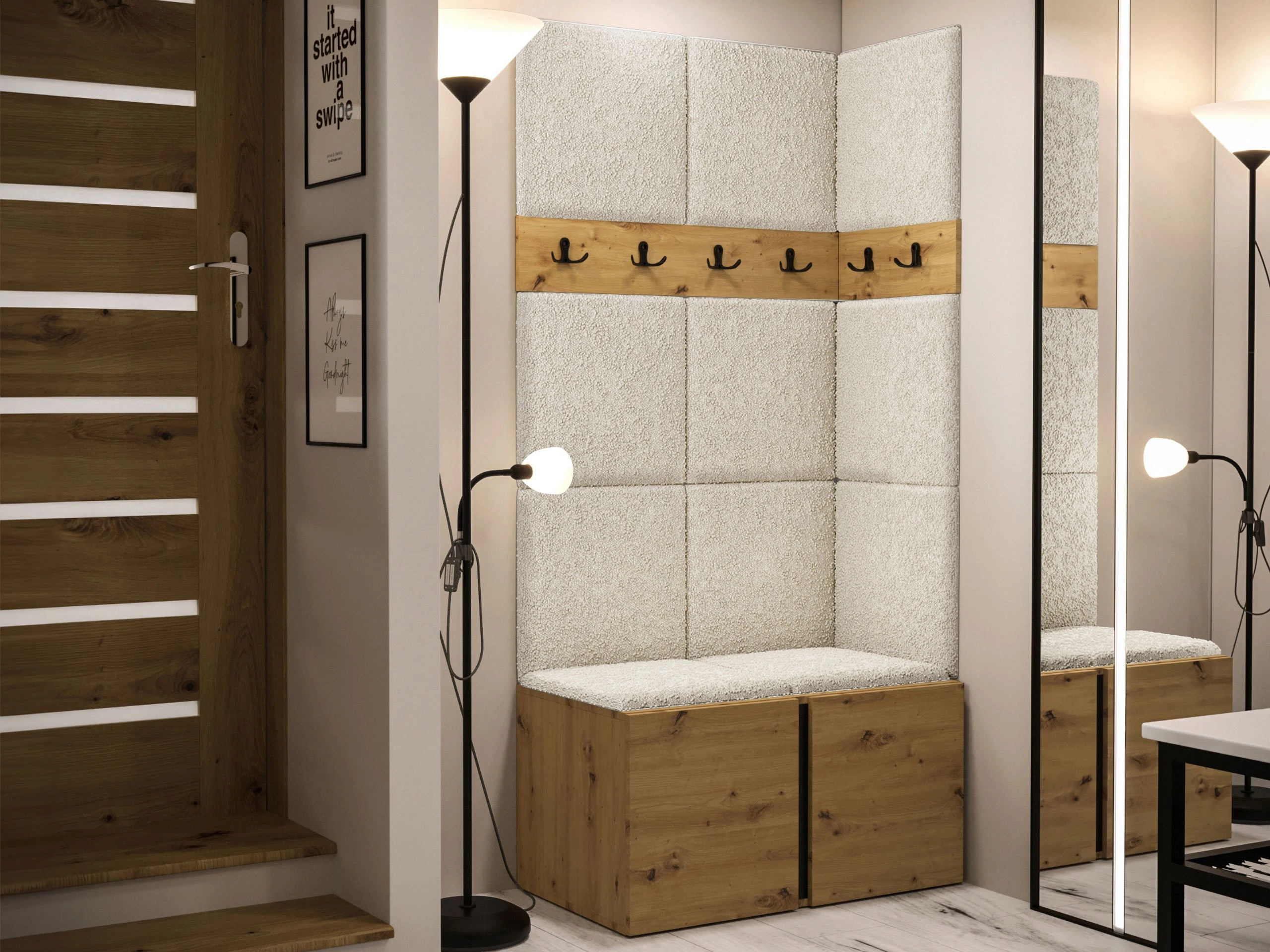 Előszoba garnitúra Hartford 264 (Artisan tölgy)