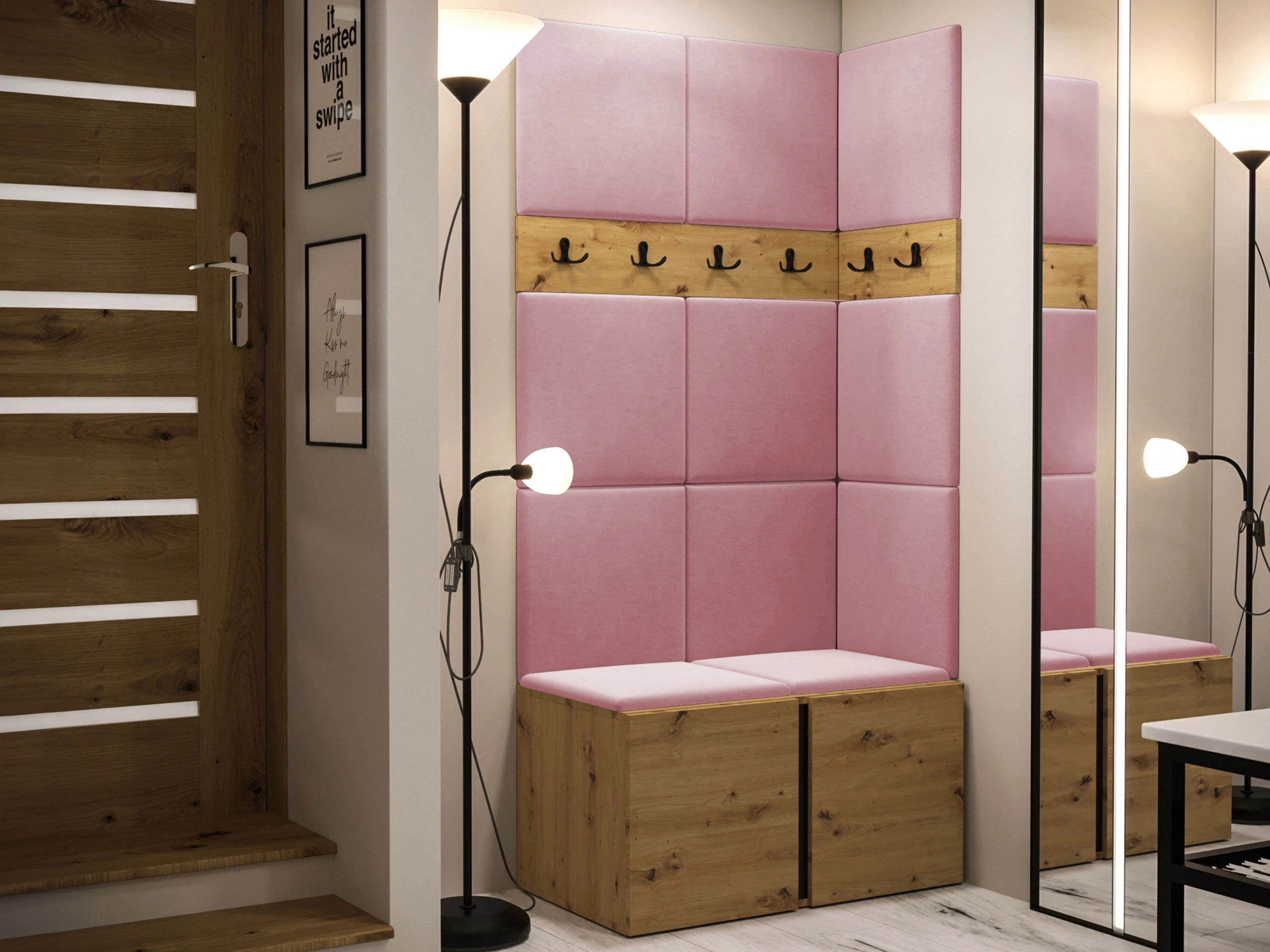 Előszoba garnitúra Pinis I (Artisan tölgy)