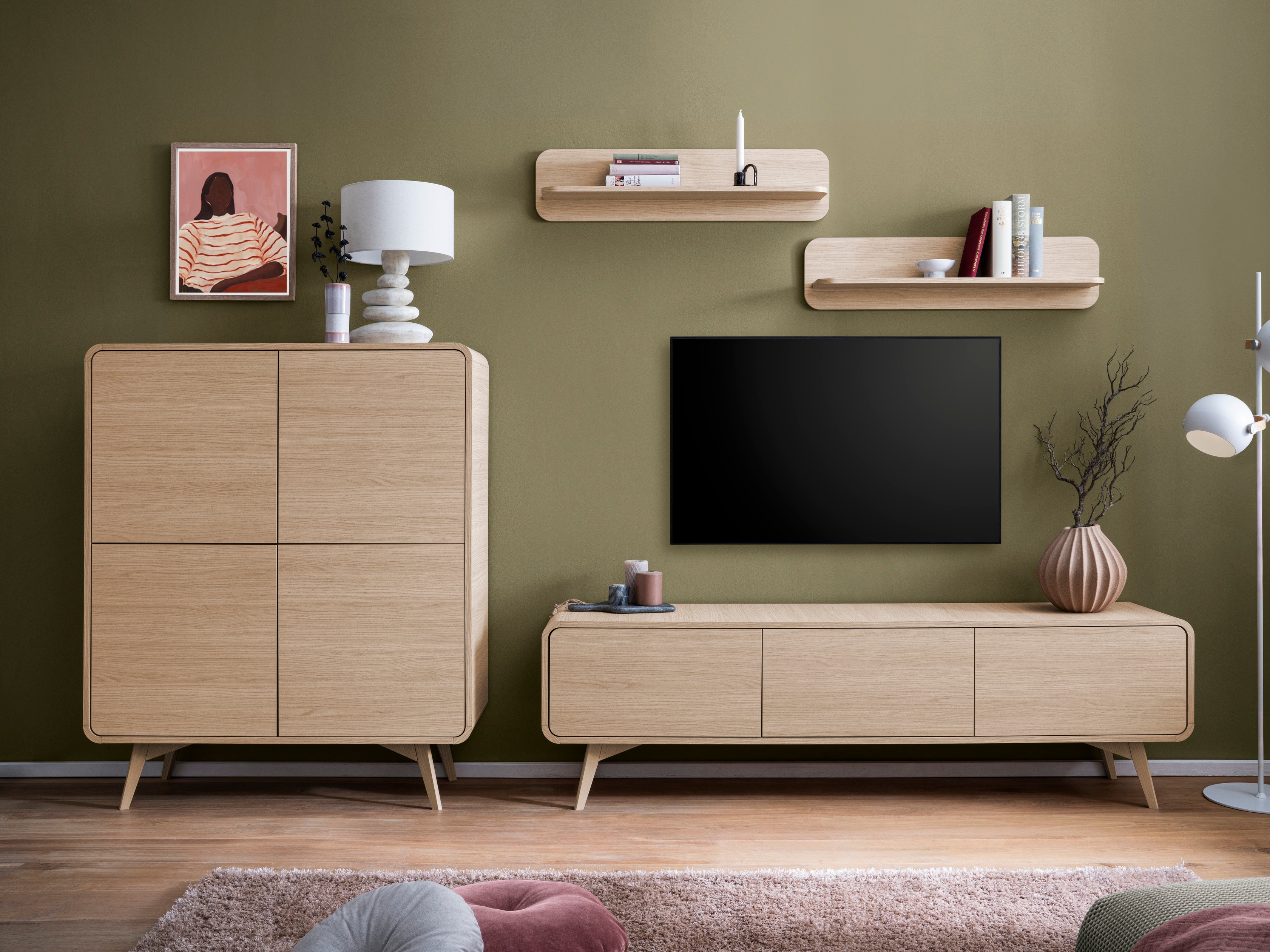 Fali polc Vesdore 101