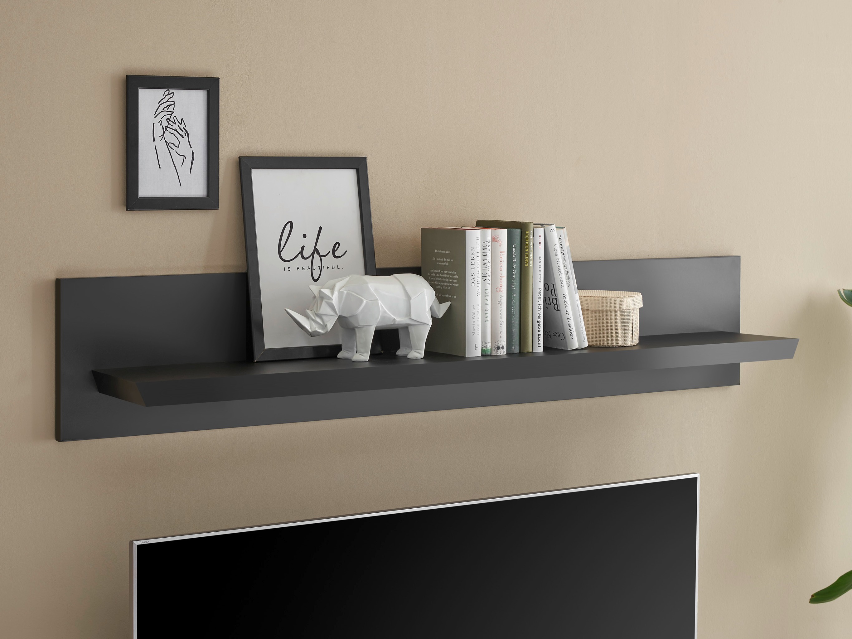 Fali polc Lirsero 104