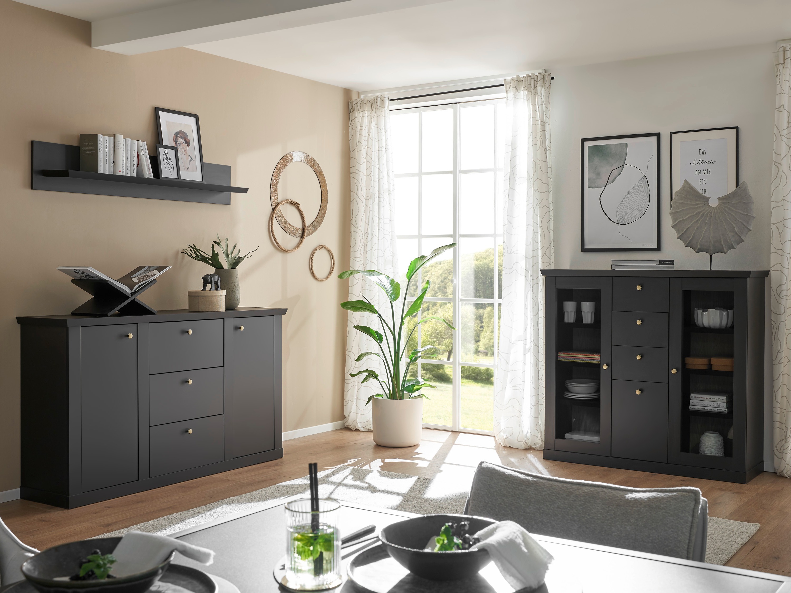 Fali polc Lirsero 104