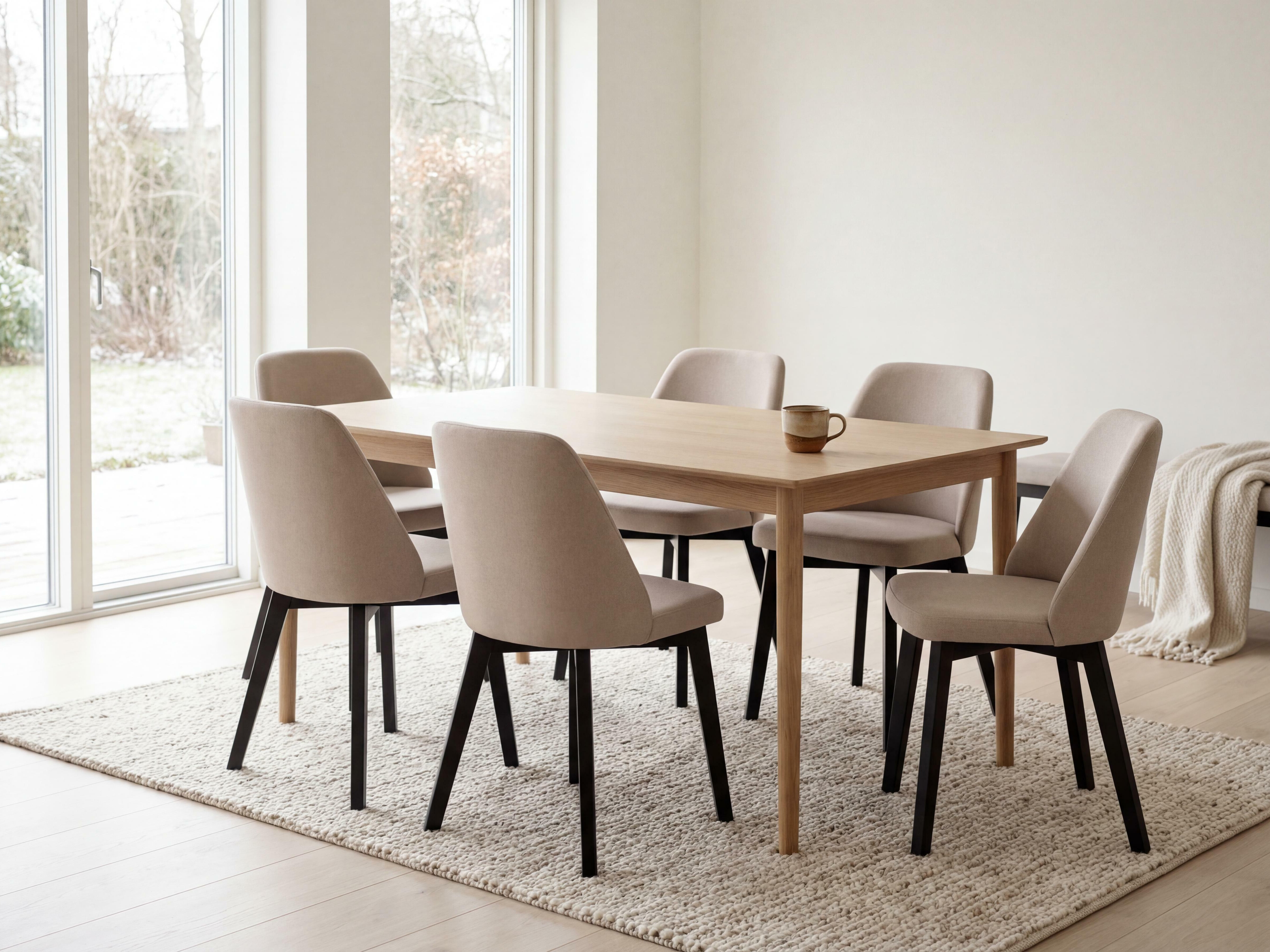 Szék Valdosta 100 (Fekete + Bézs)