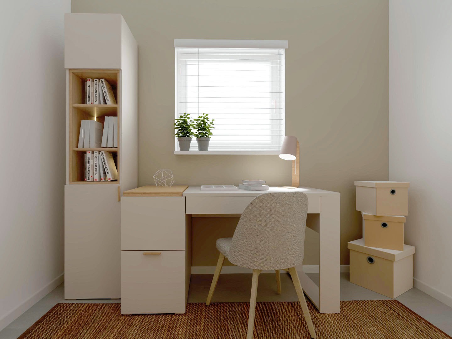 Íróasztal Veldalo 104 (Világos tölgy)