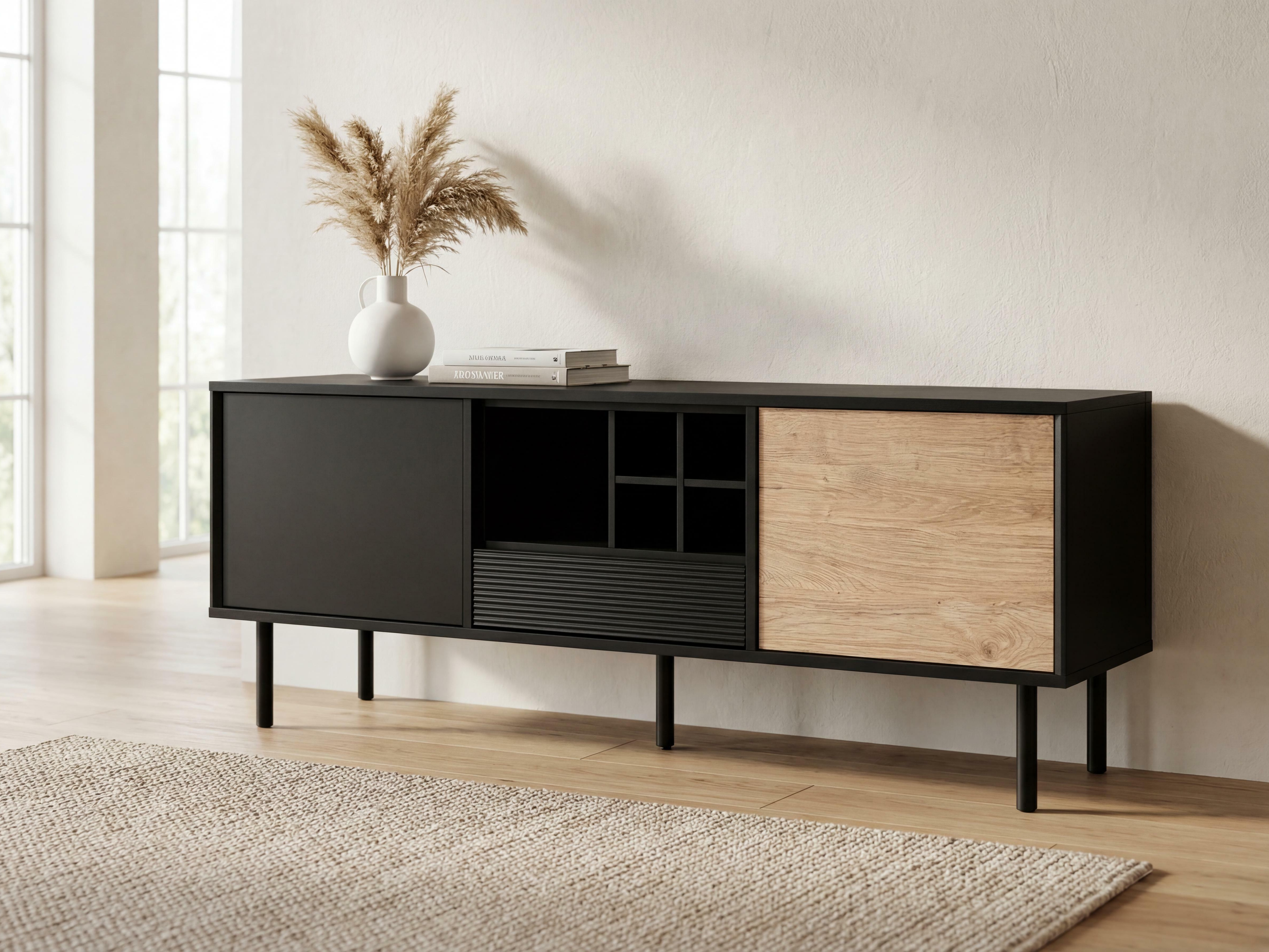 TV-állvány Corevaru 105 (Fekete)