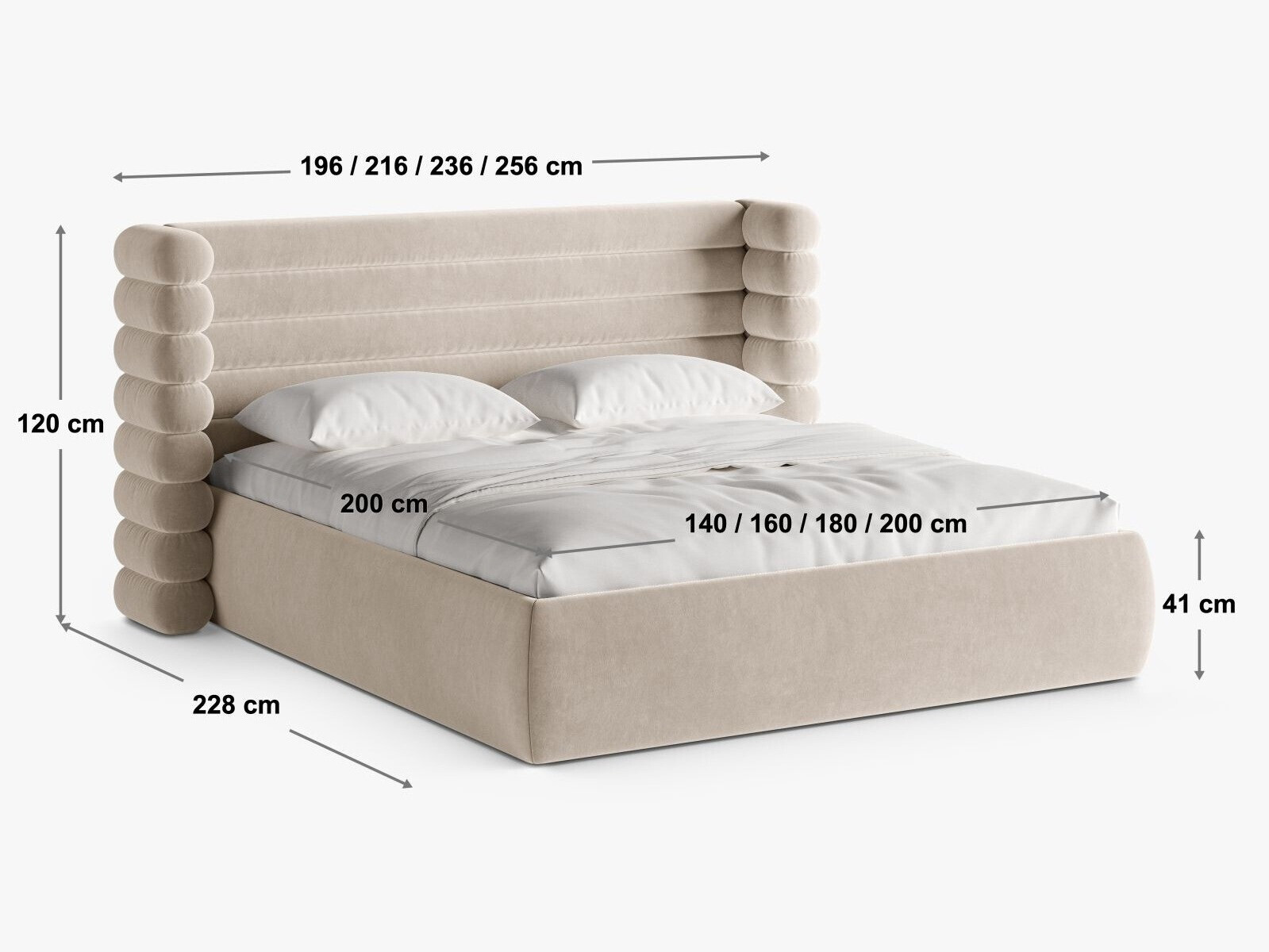 Ágy Beckley 335 (CORAL 15)