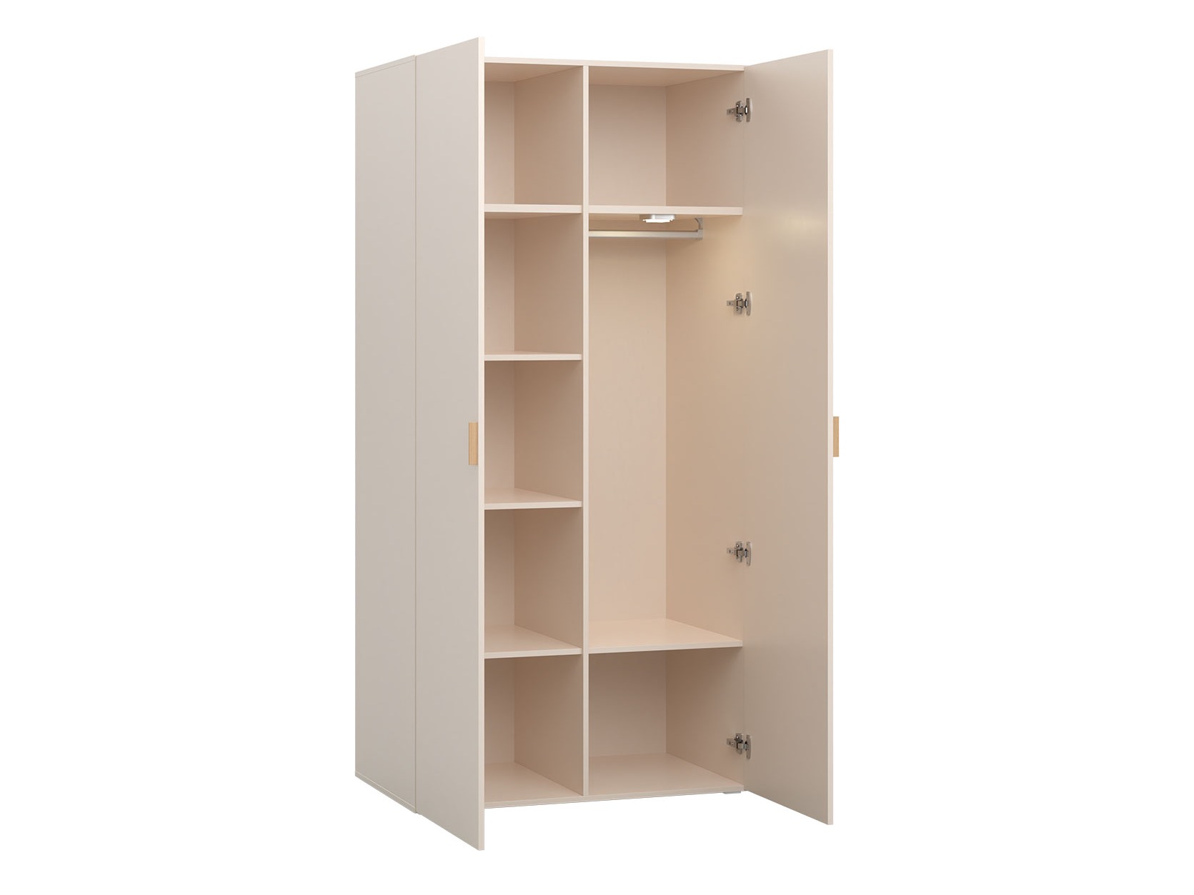 Gardróbszekrény Veldalo 109 (Világos tölgy)