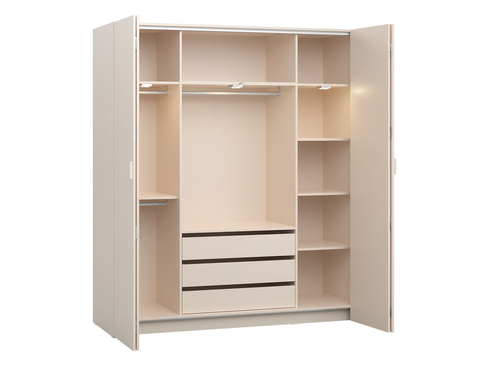 Gardróbszekrény Veldalo 111 (Világos tölgy)