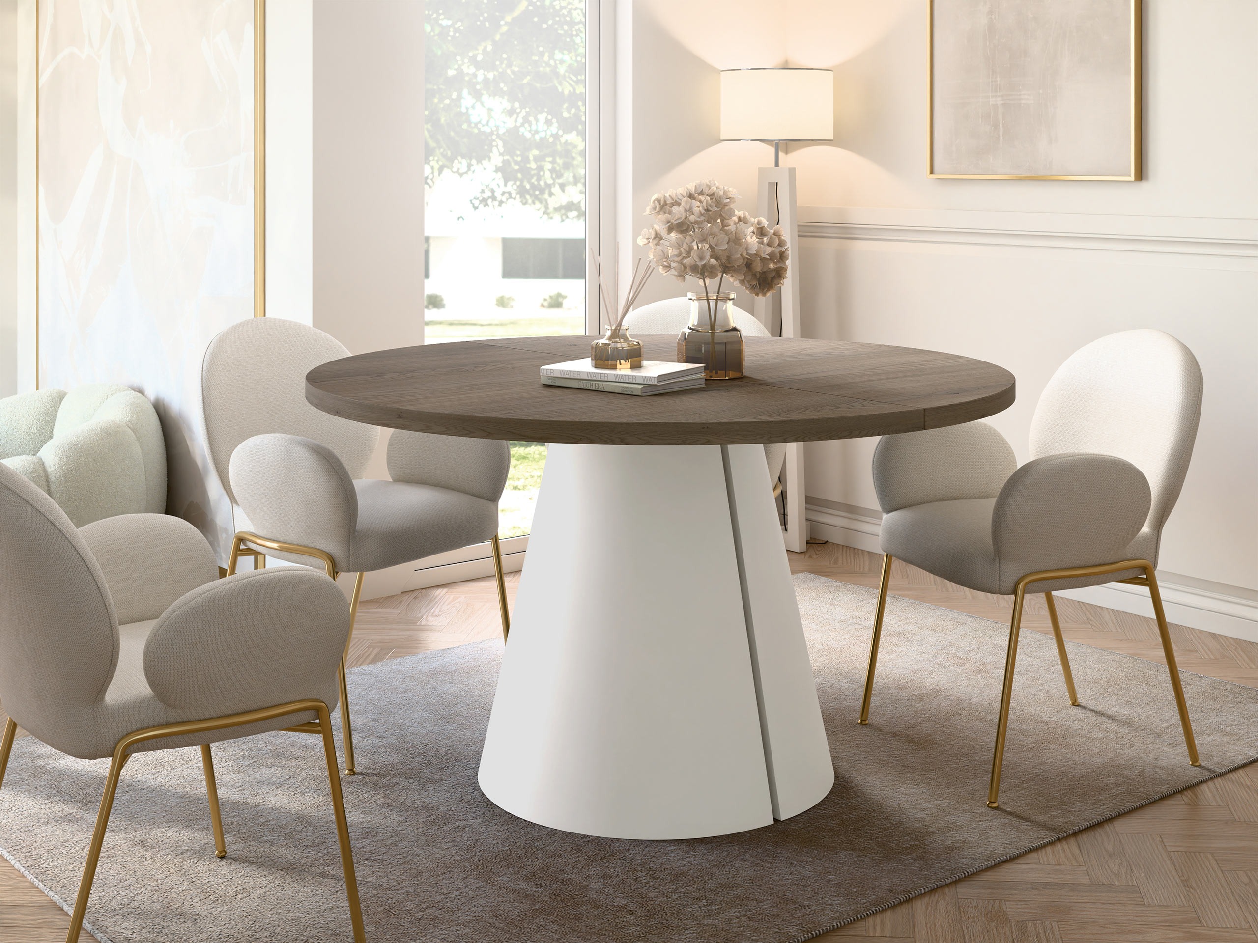 Asztal Oswego 166 (Tölgy)