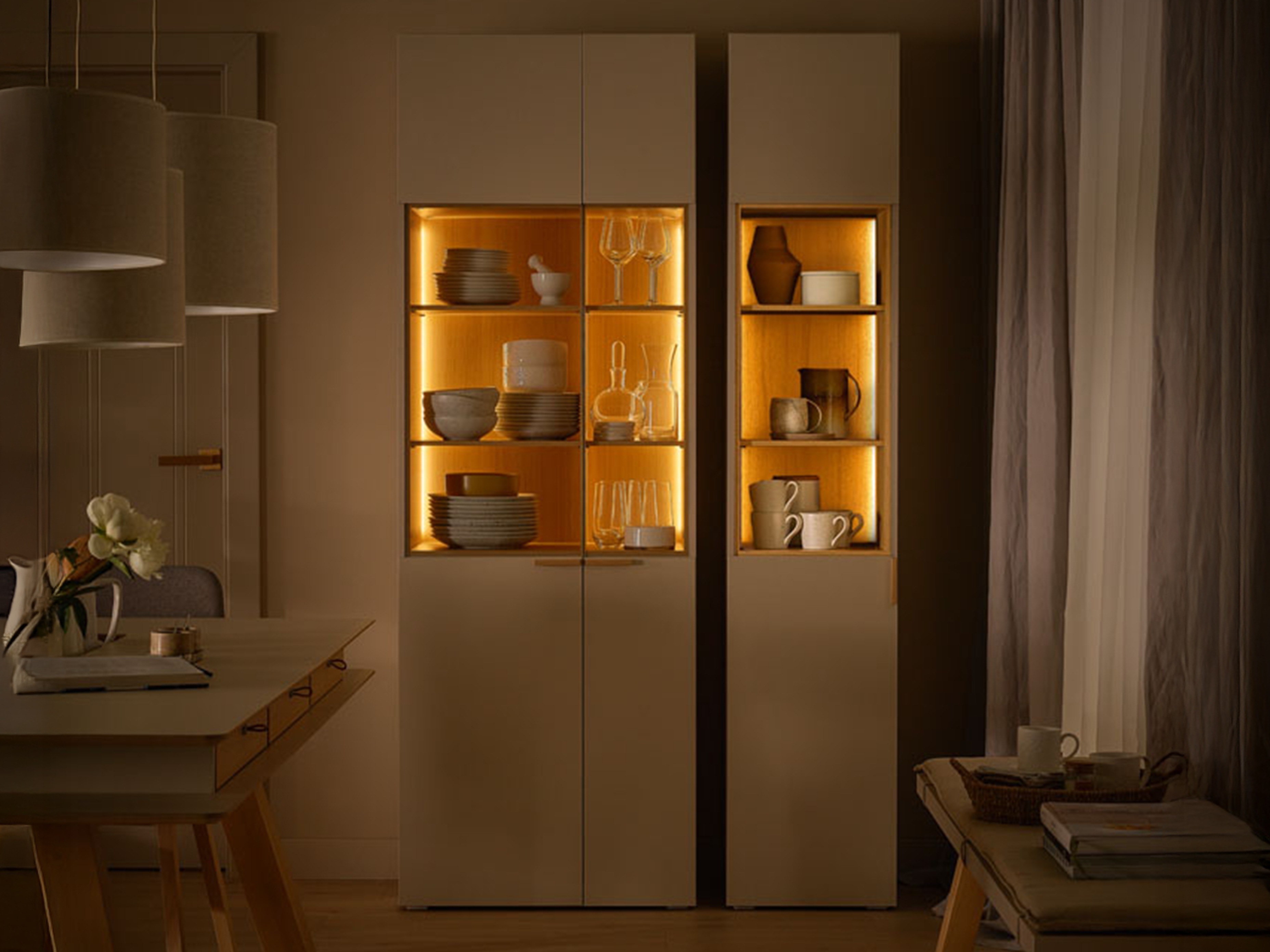 Könyvespolc Veldalo 115 (Világos tölgy)