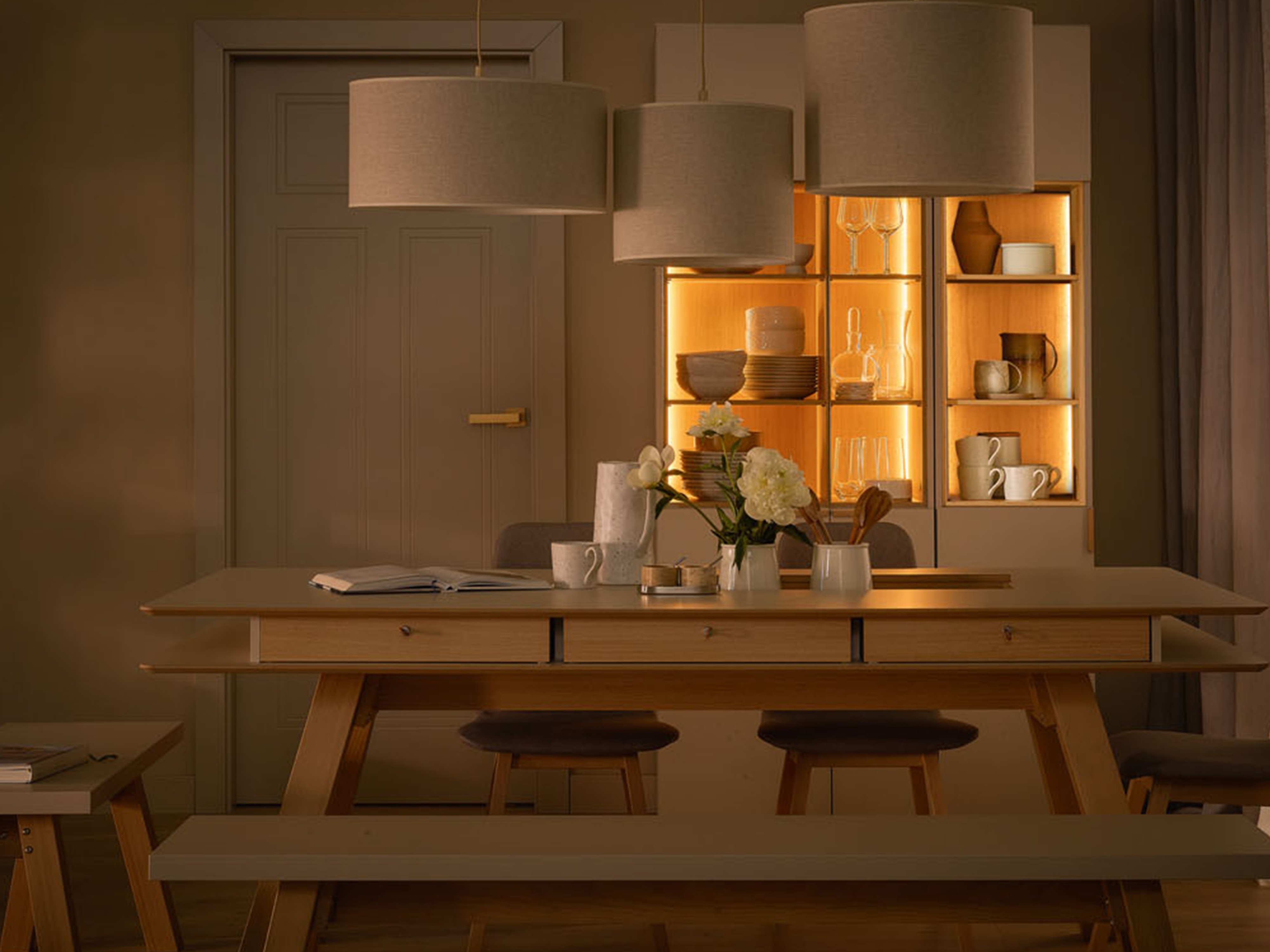 Könyvespolc Veldalo 115 (Világos tölgy)