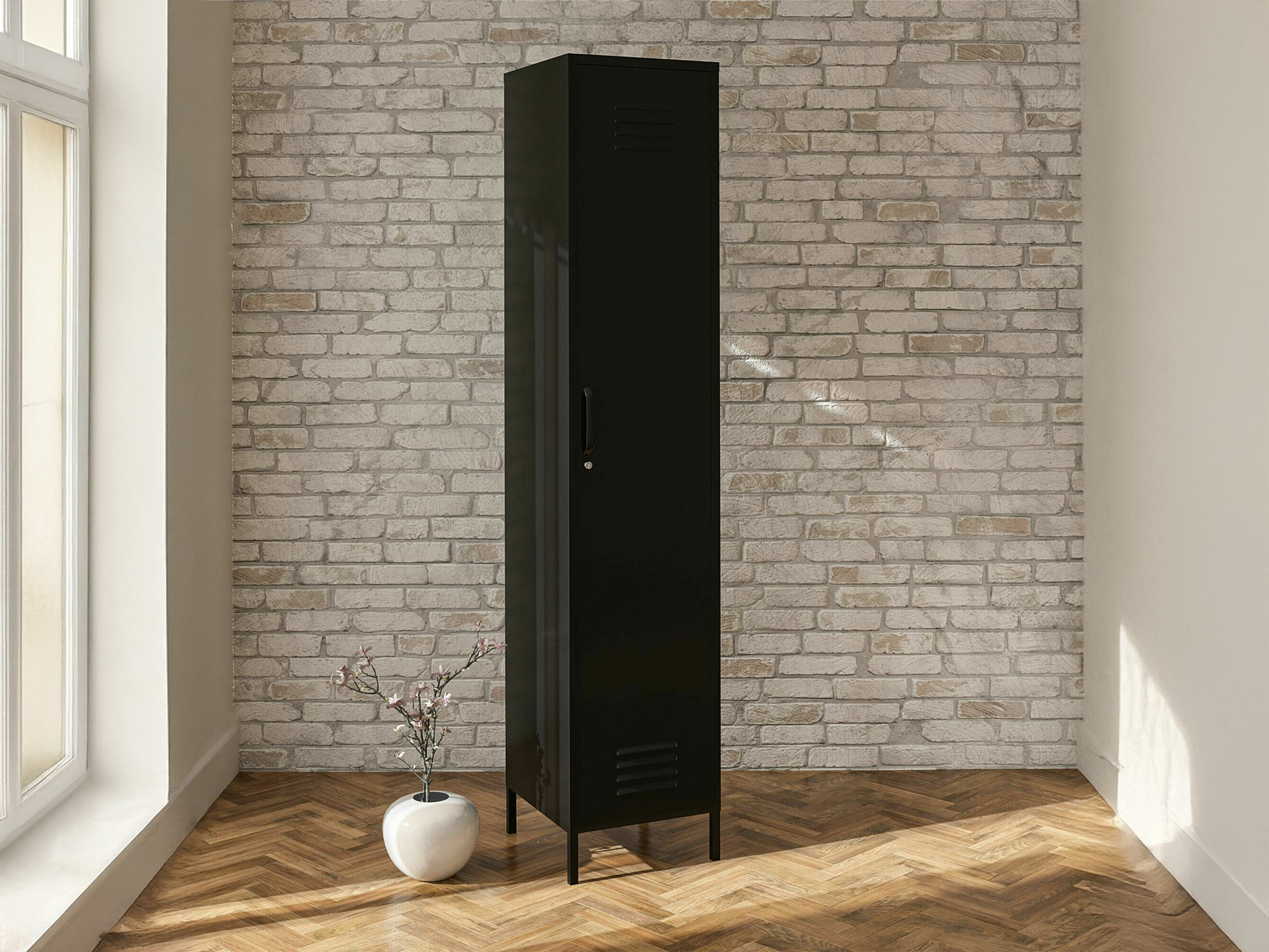 Könyvespolc Ophfere 103 (Fekete)