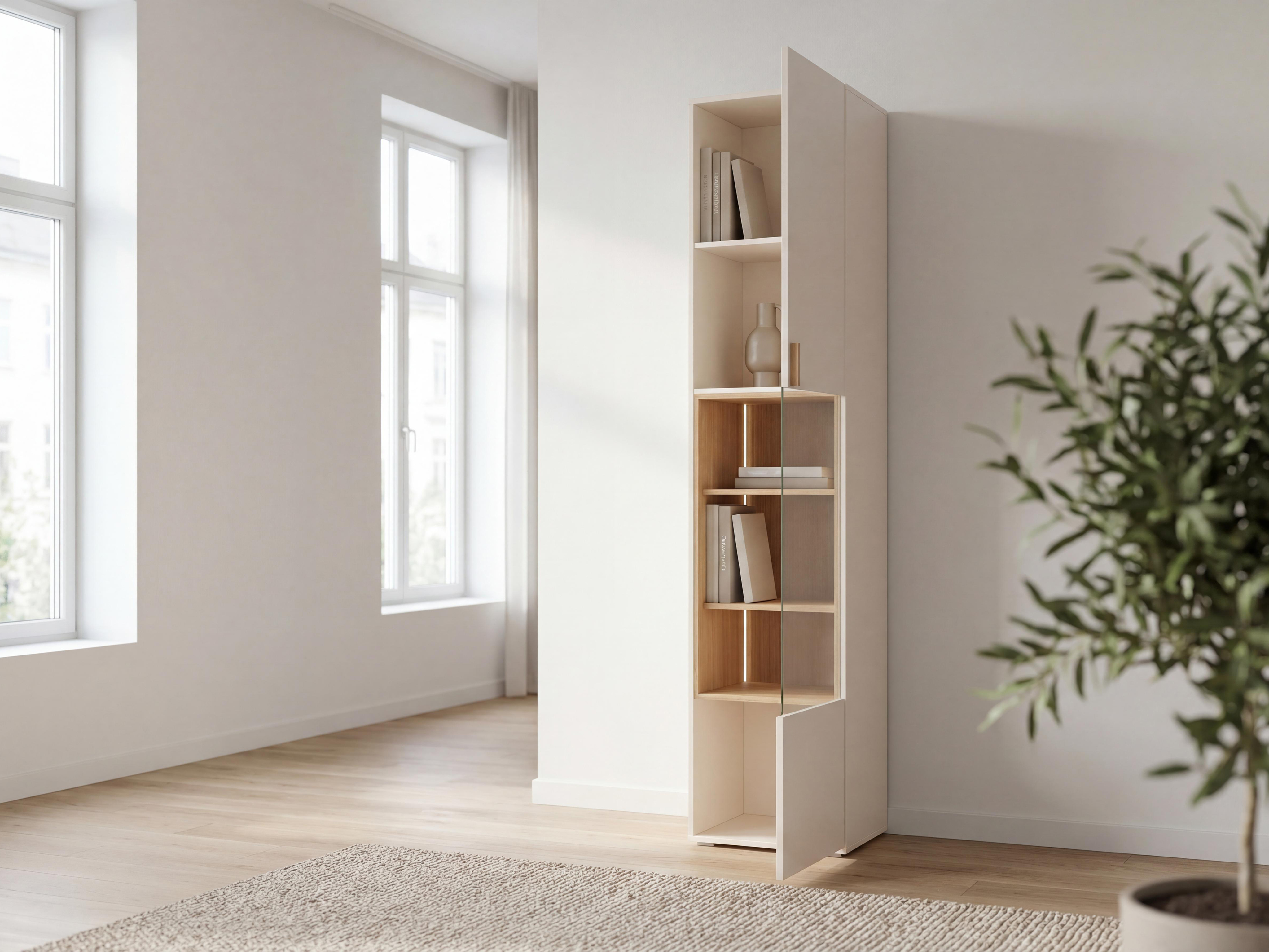 Könyvespolc Veldalo 116 (Világos tölgy)