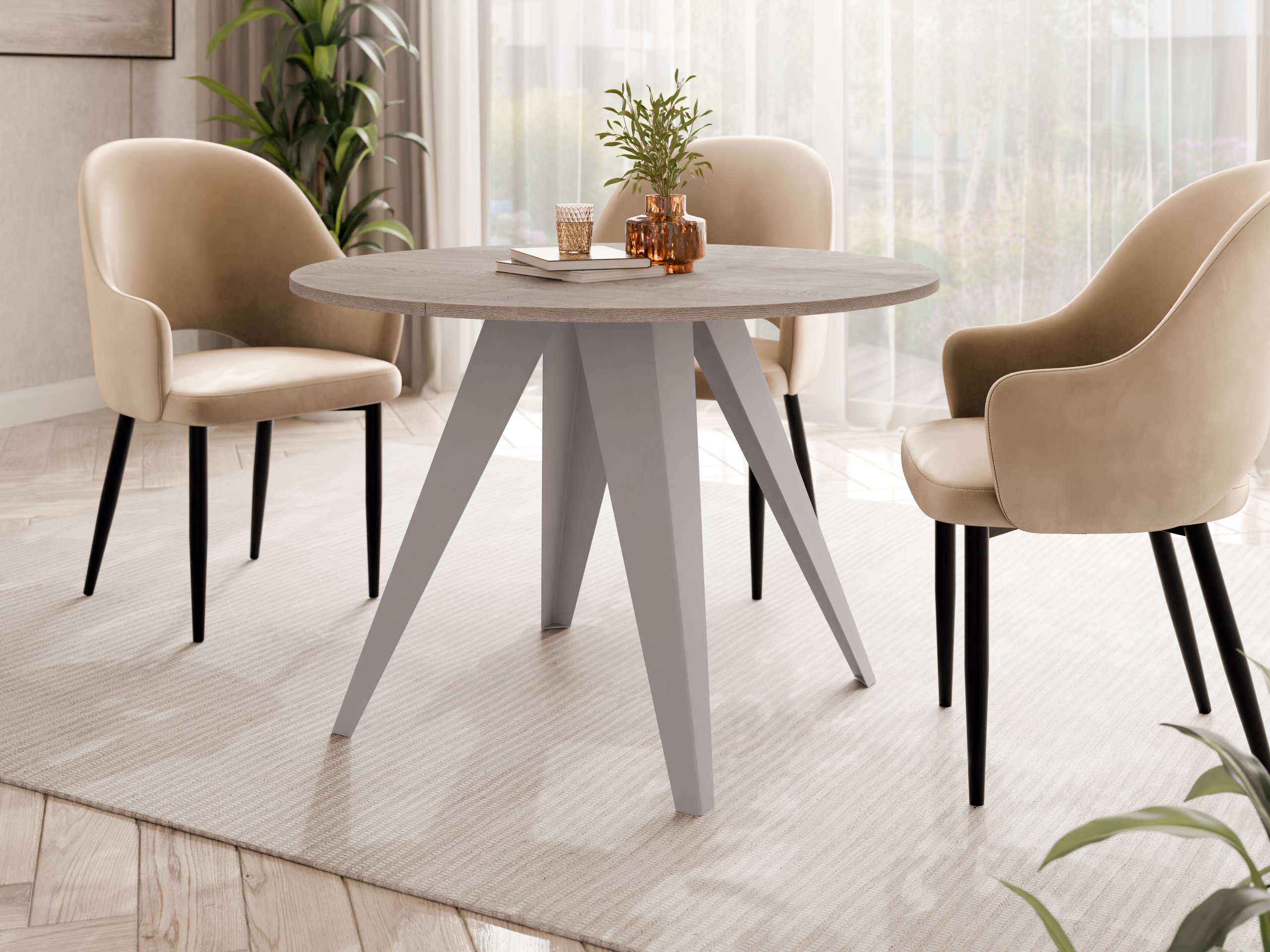 Asztal Oswego 174 (Tölgy)