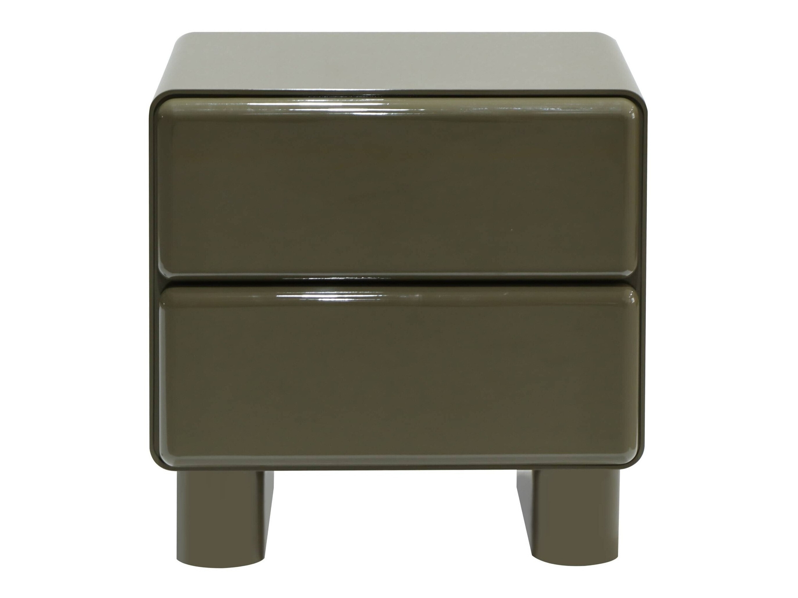 Éjjeliszekrény Burleson 576 (Fényes zöld)