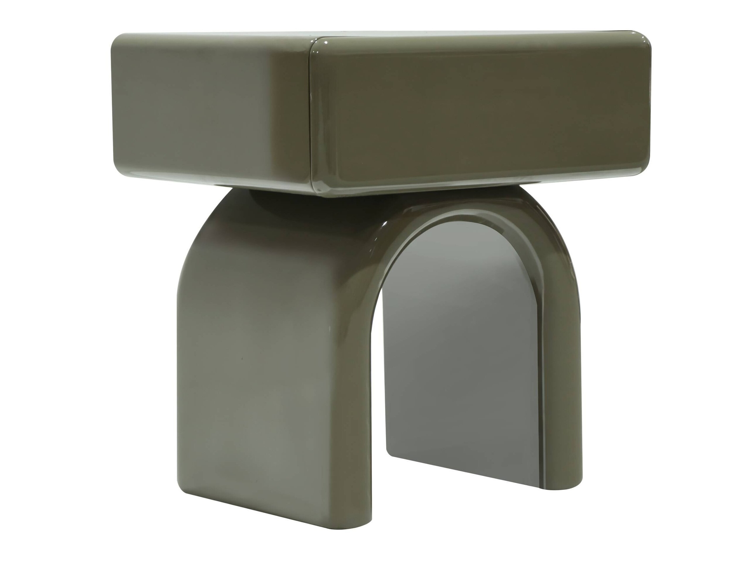 Éjjeliszekrény Burleson 578 (Fényes zöld)