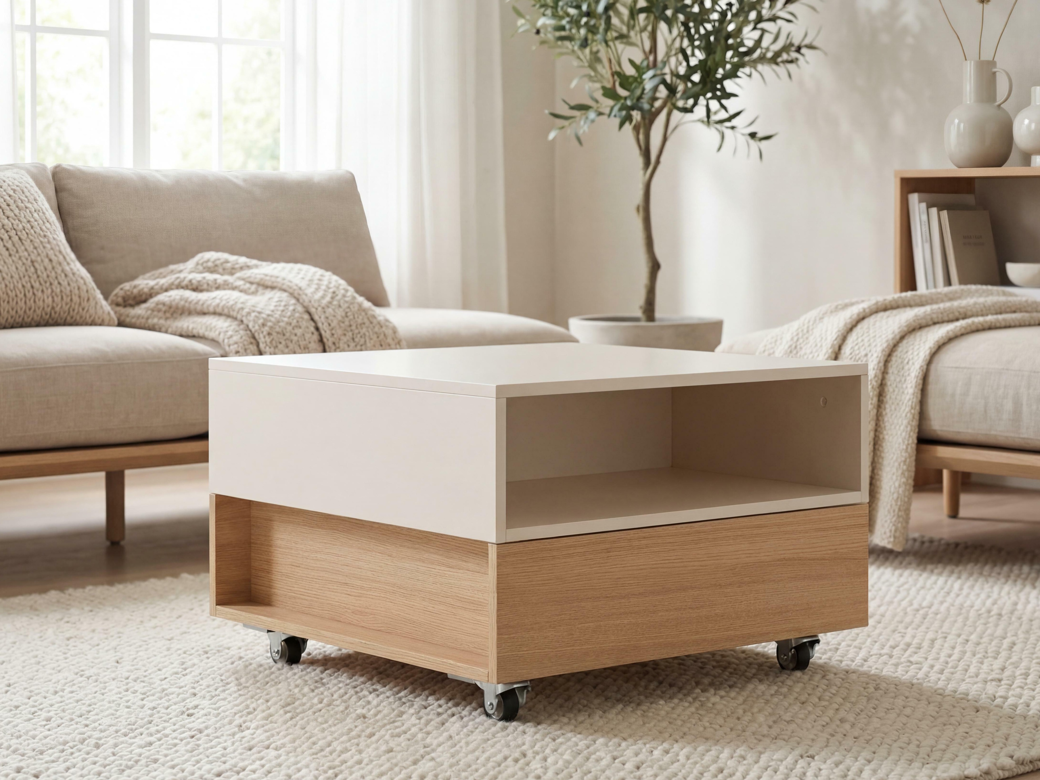 Dohányzóasztal Veldalo 125 (Világos tölgy)