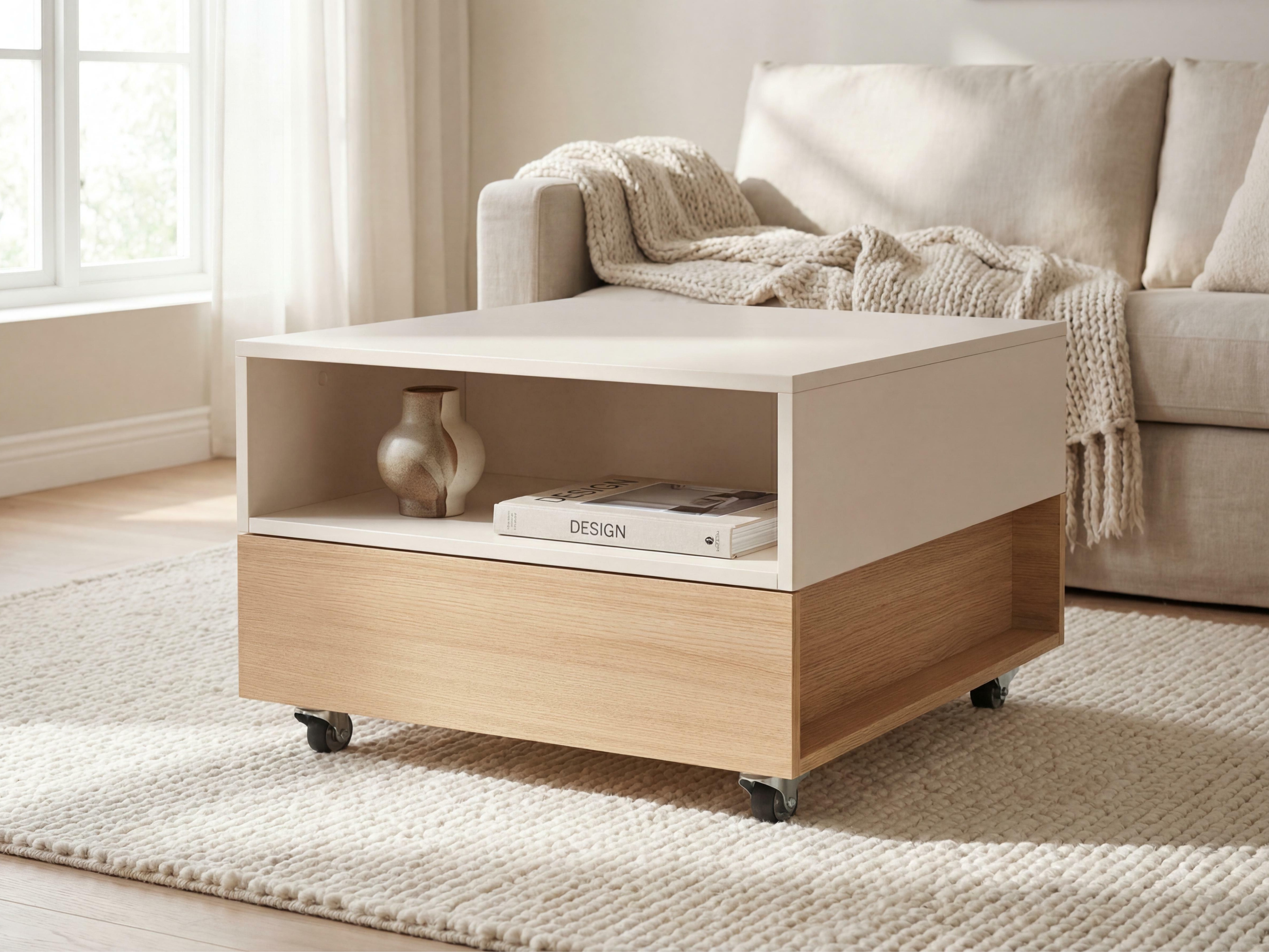 Dohányzóasztal Veldalo 125 (Világos tölgy)