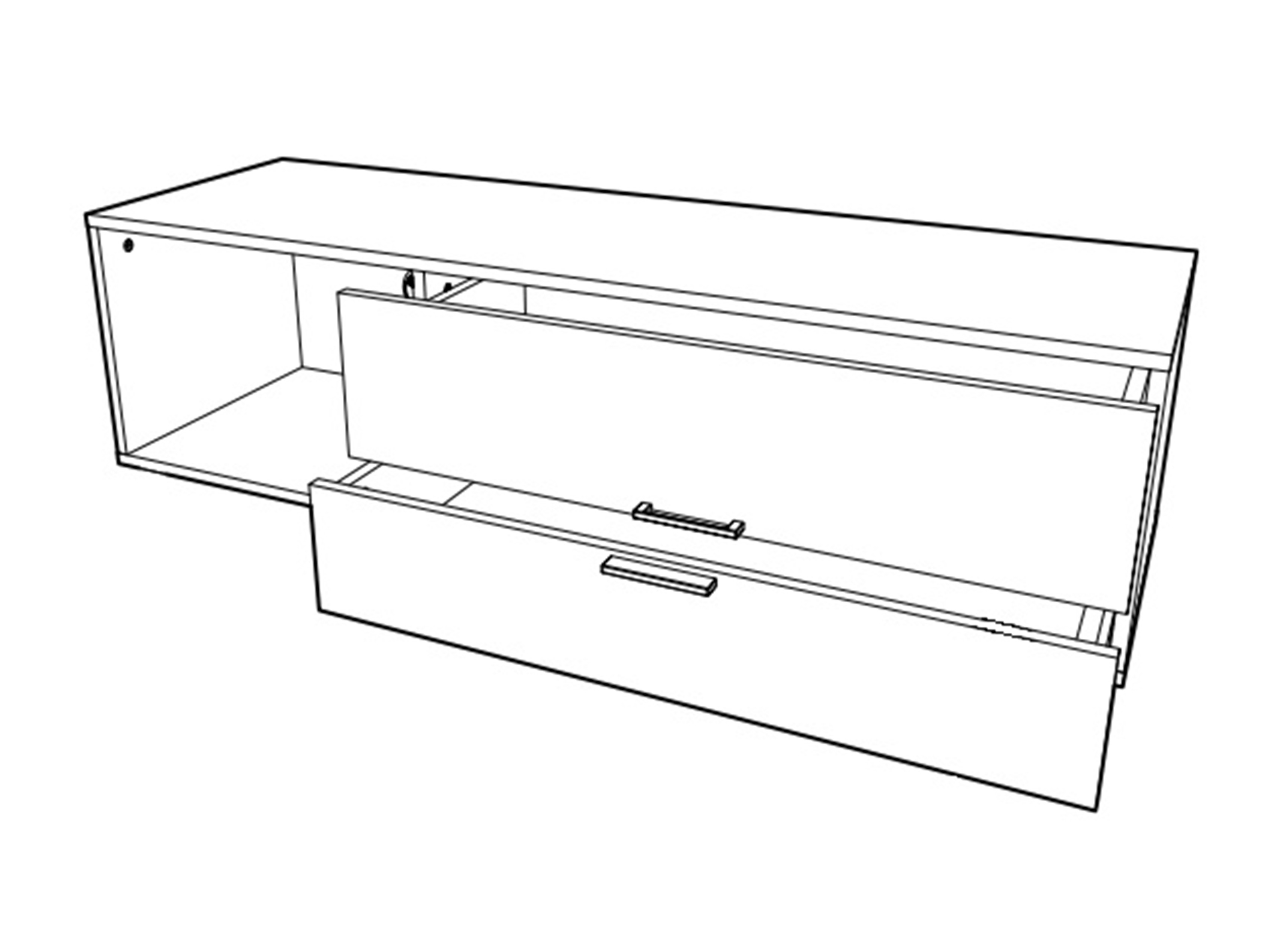 TV-állvány Veldalo 124 (Világos tölgy)