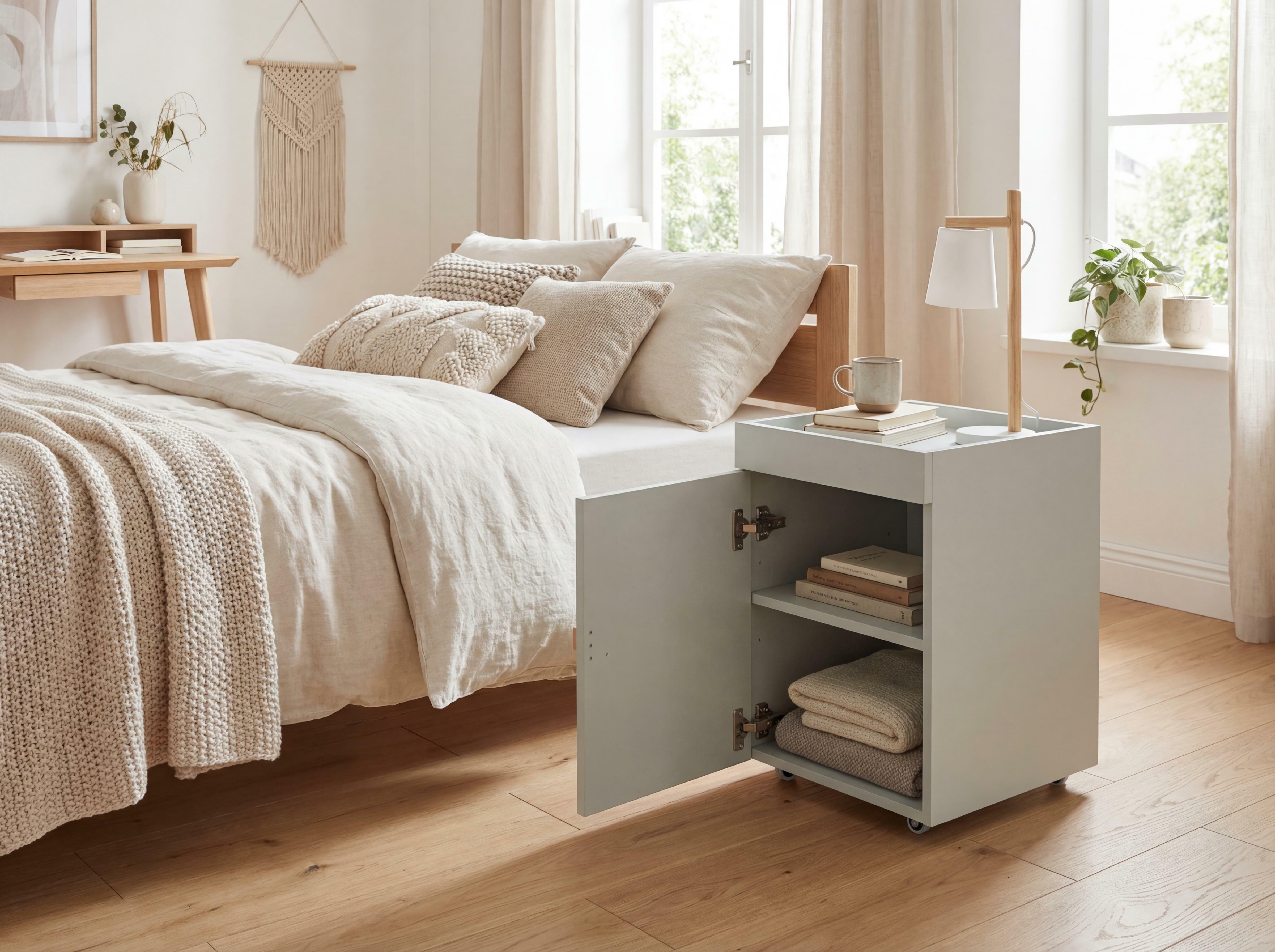 Szekrény Nutese 100 (Világos menta)