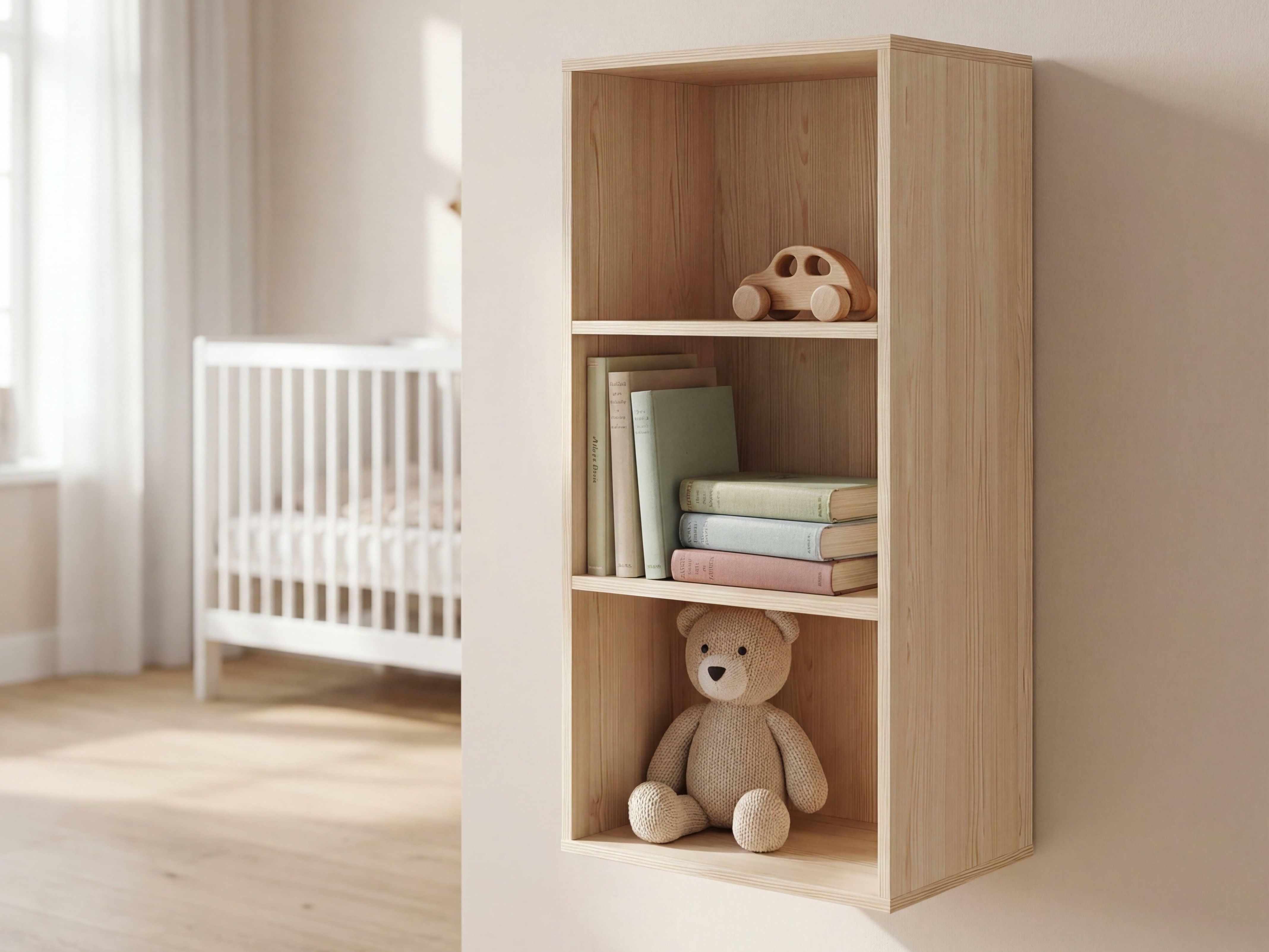 Fali polc Nutese 101 (Fenyő)