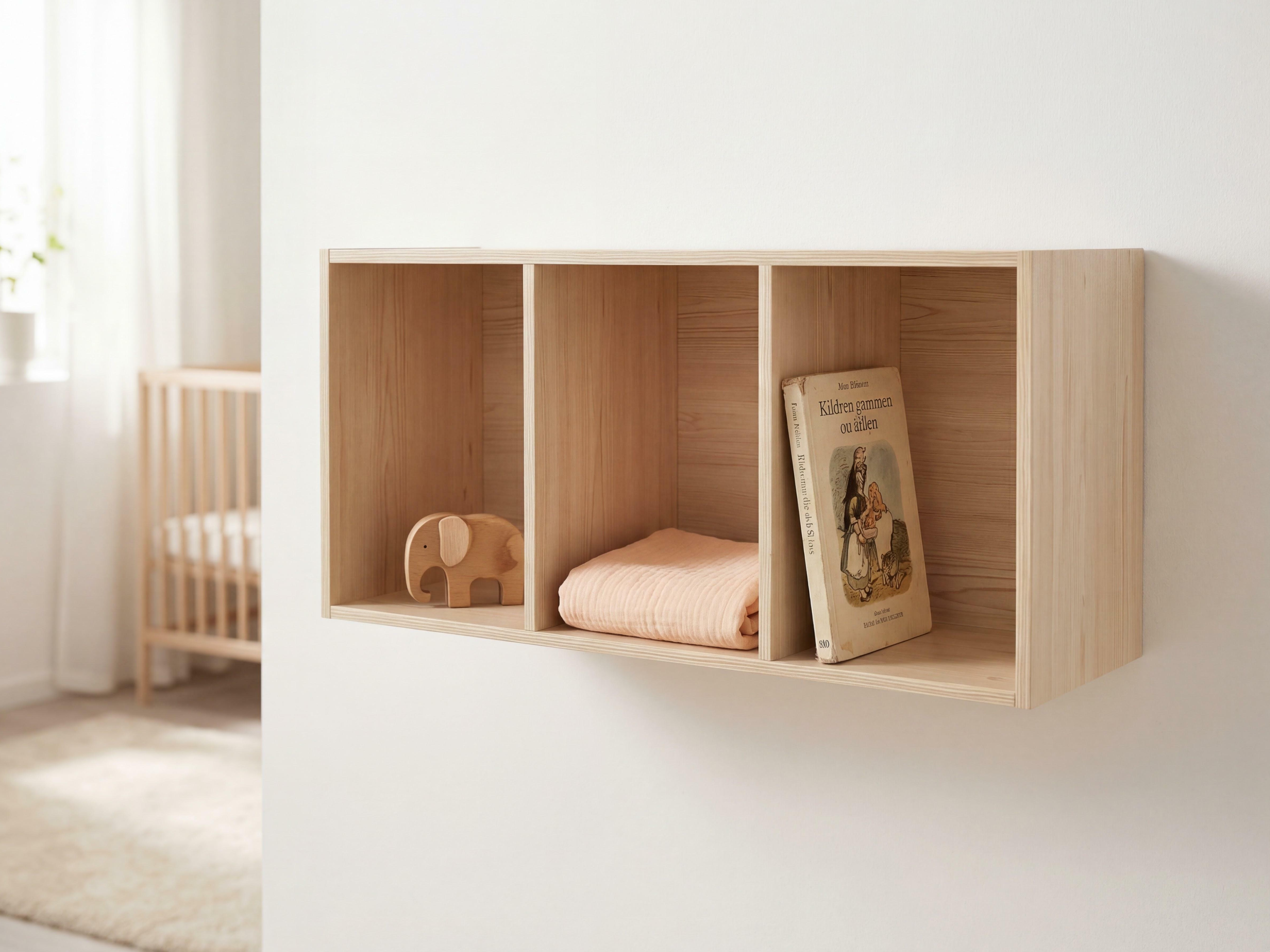 Fali polc Nutese 101 (Fenyő)