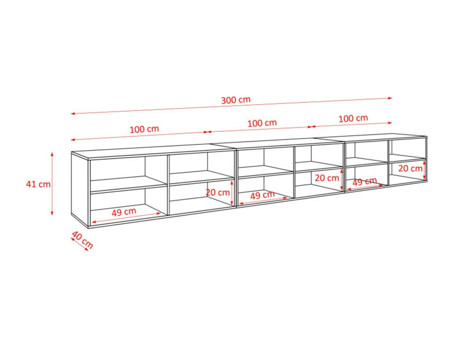 TV-állvány Arecibo 106