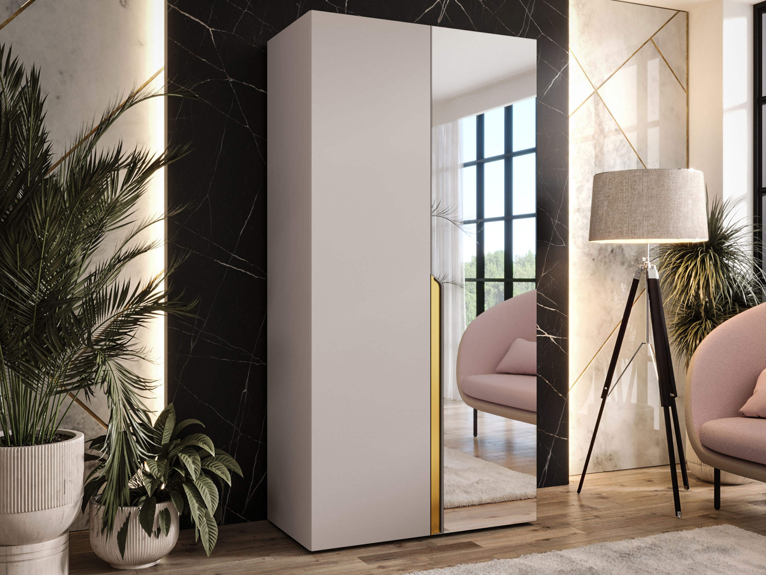 Gardróbszekrény Hartford 584 (Kasmír)