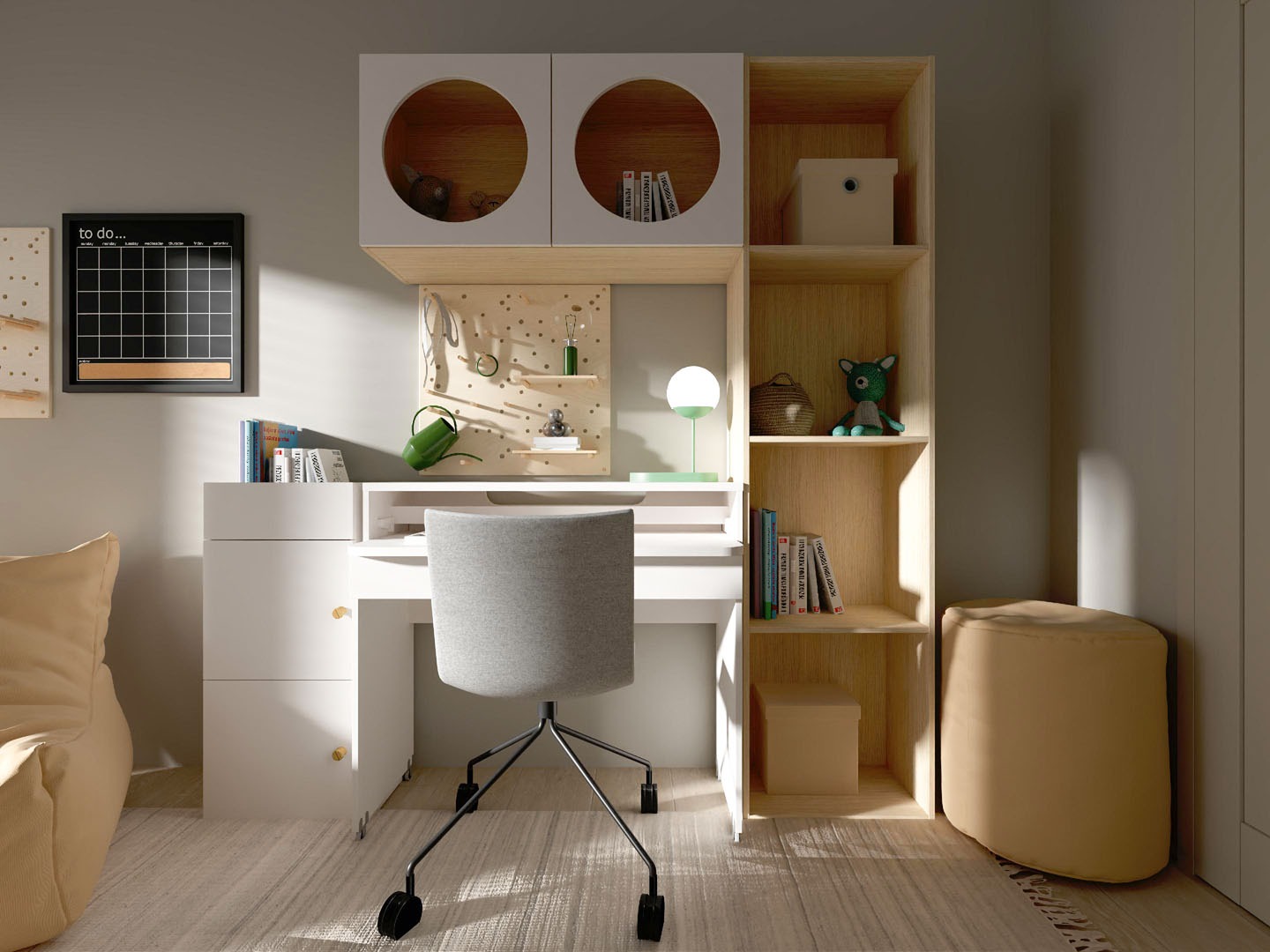 Könyvespolc Tornolo 100 (Világos tölgy)