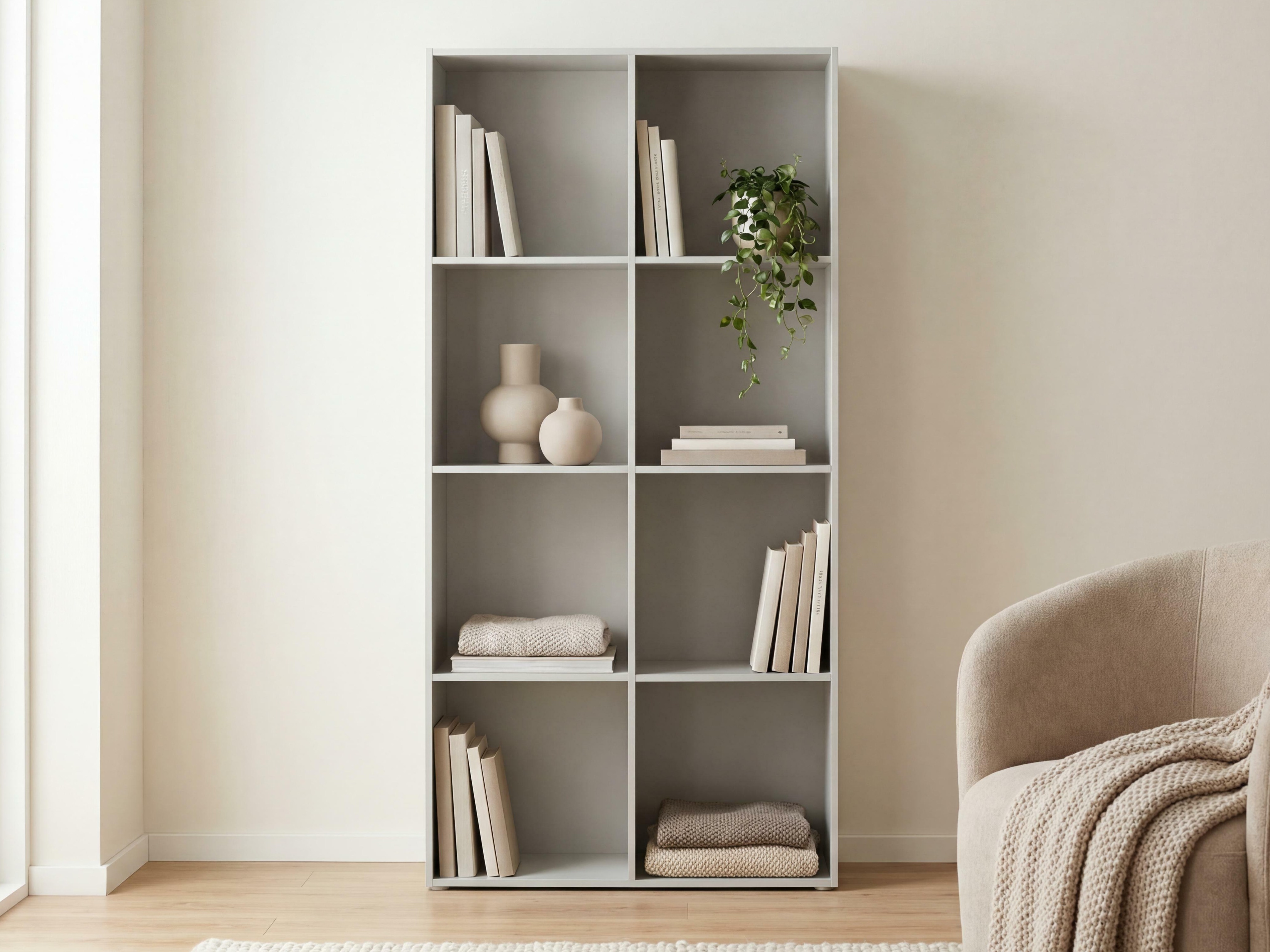 Könyvespolc Tornolo 101 (Szürke)