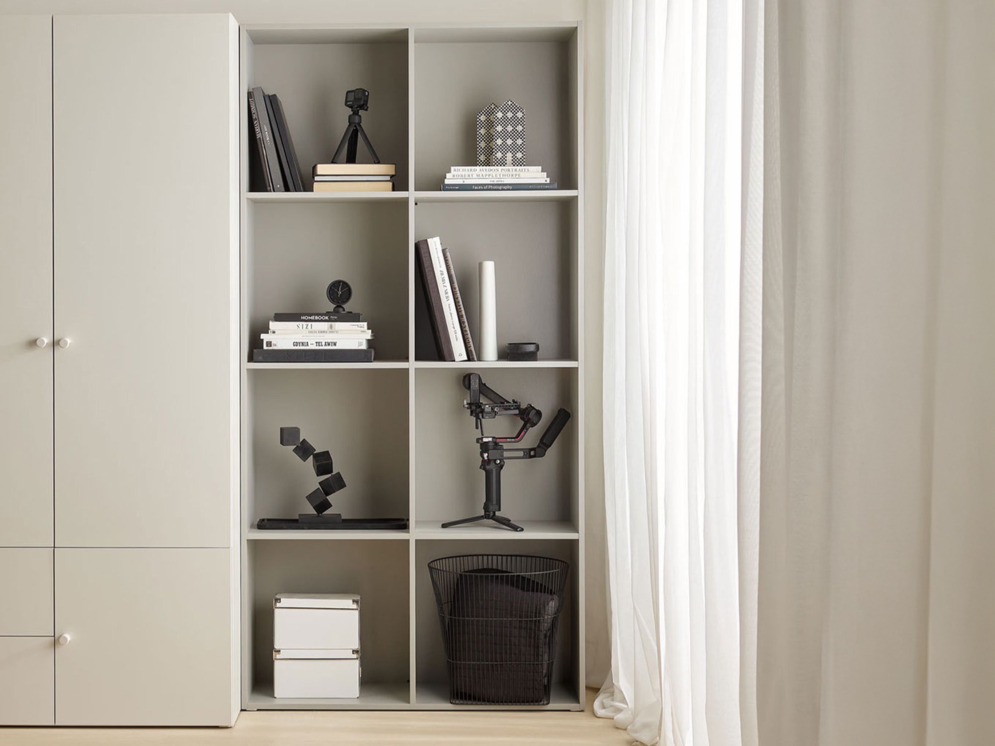 Könyvespolc Tornolo 101 (Szürke)