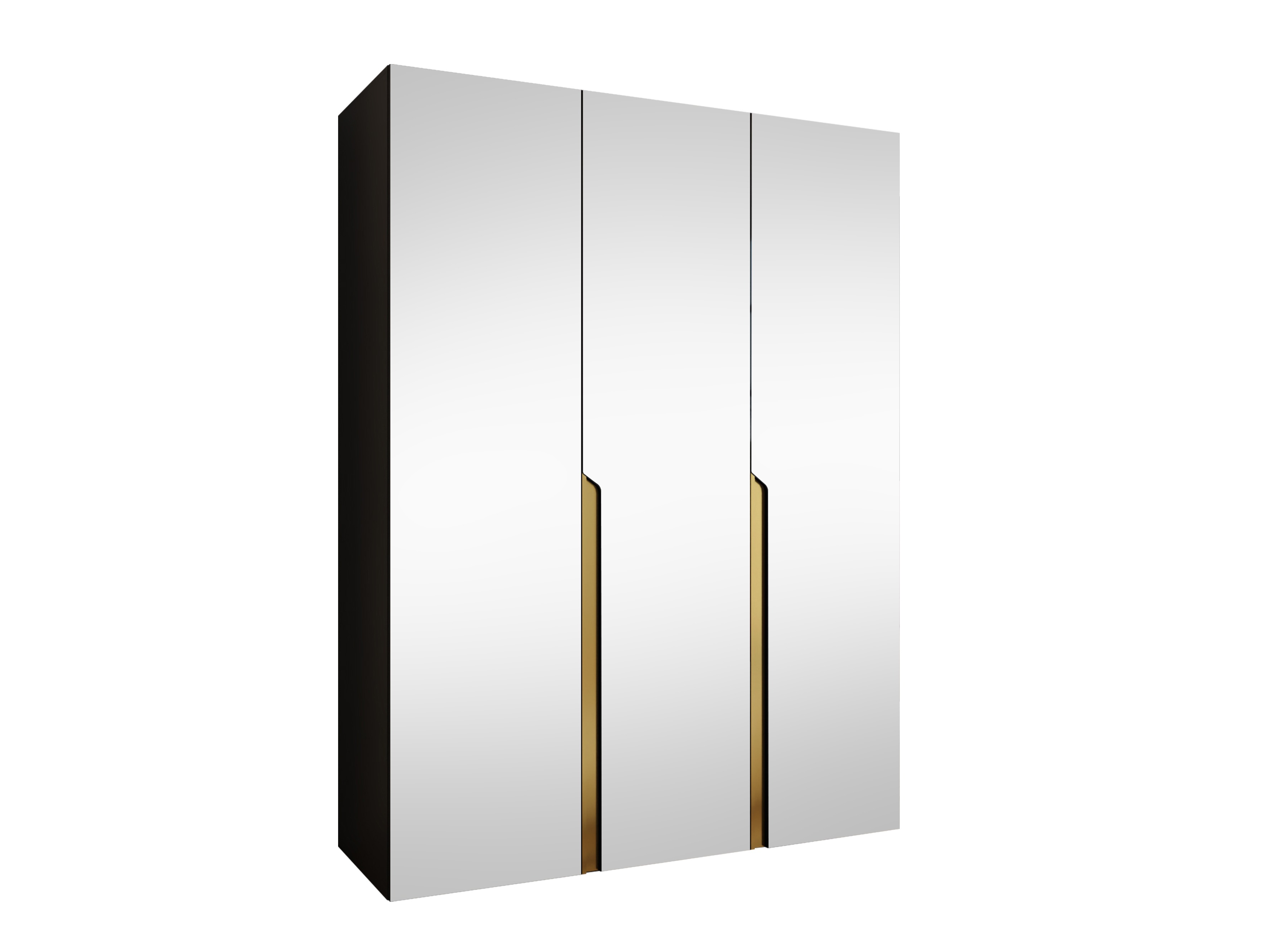 Gardróbszekrény Hartford 590 (Fekete)